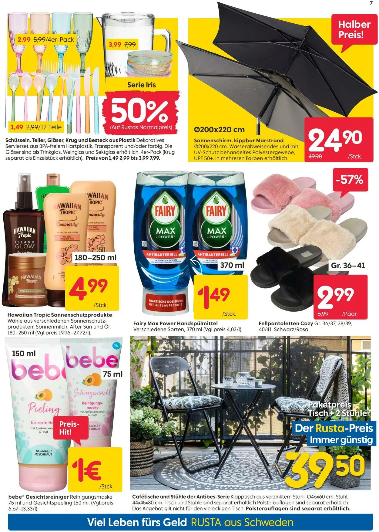 Rusta von 12. Mai bis 26. Mai 2025 - Prospekt seite 7