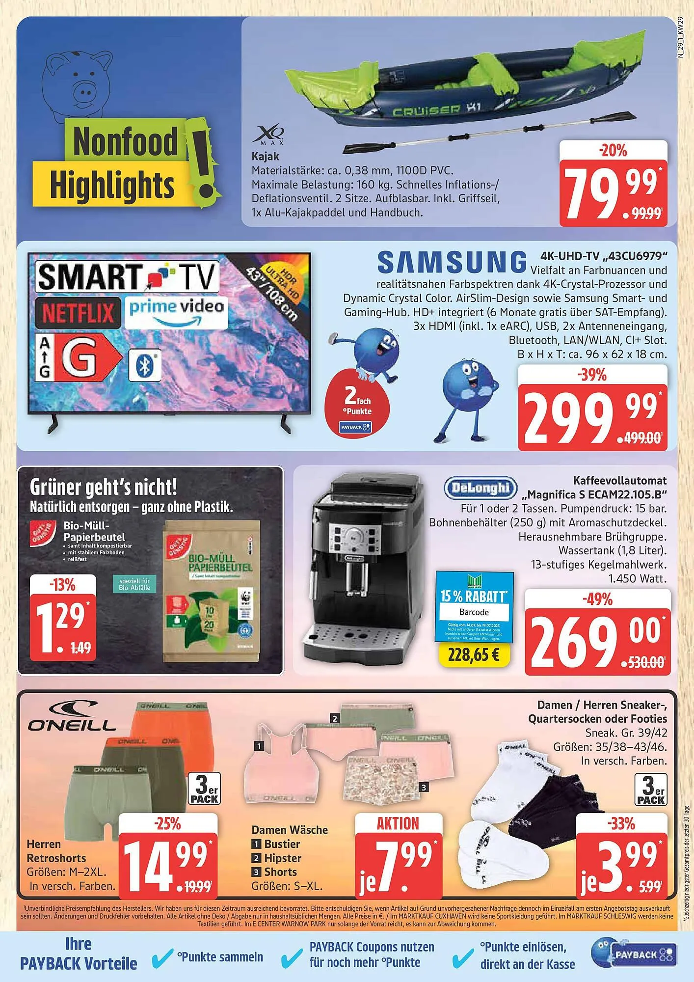 Marktkauf Prospekt von 13. Juli bis 19. Juli 2025 - Prospekt seite 29