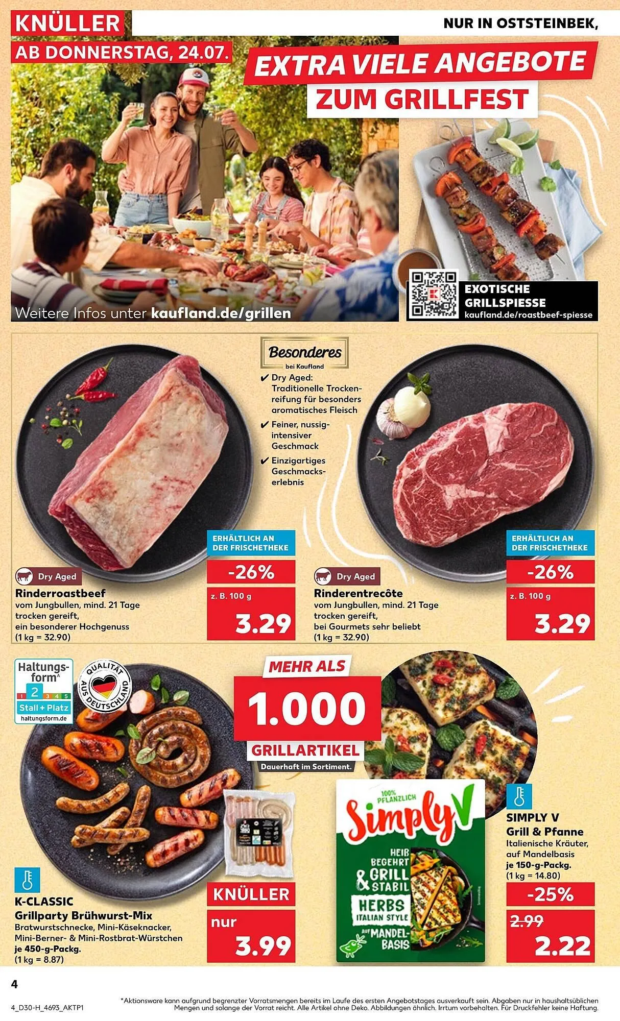 Kaufland Prospekt von 24. Juli bis 30. Juli 2025 - Prospekt seite 4
