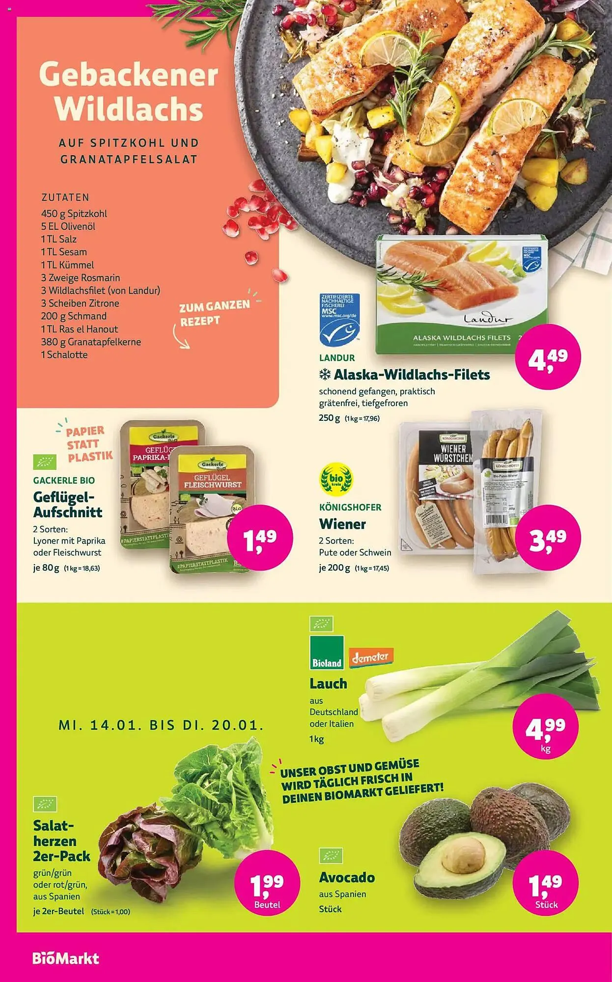 Biomarkt Prospekt von 14. Januar bis 27. Januar 2026 - Prospekt seite 6