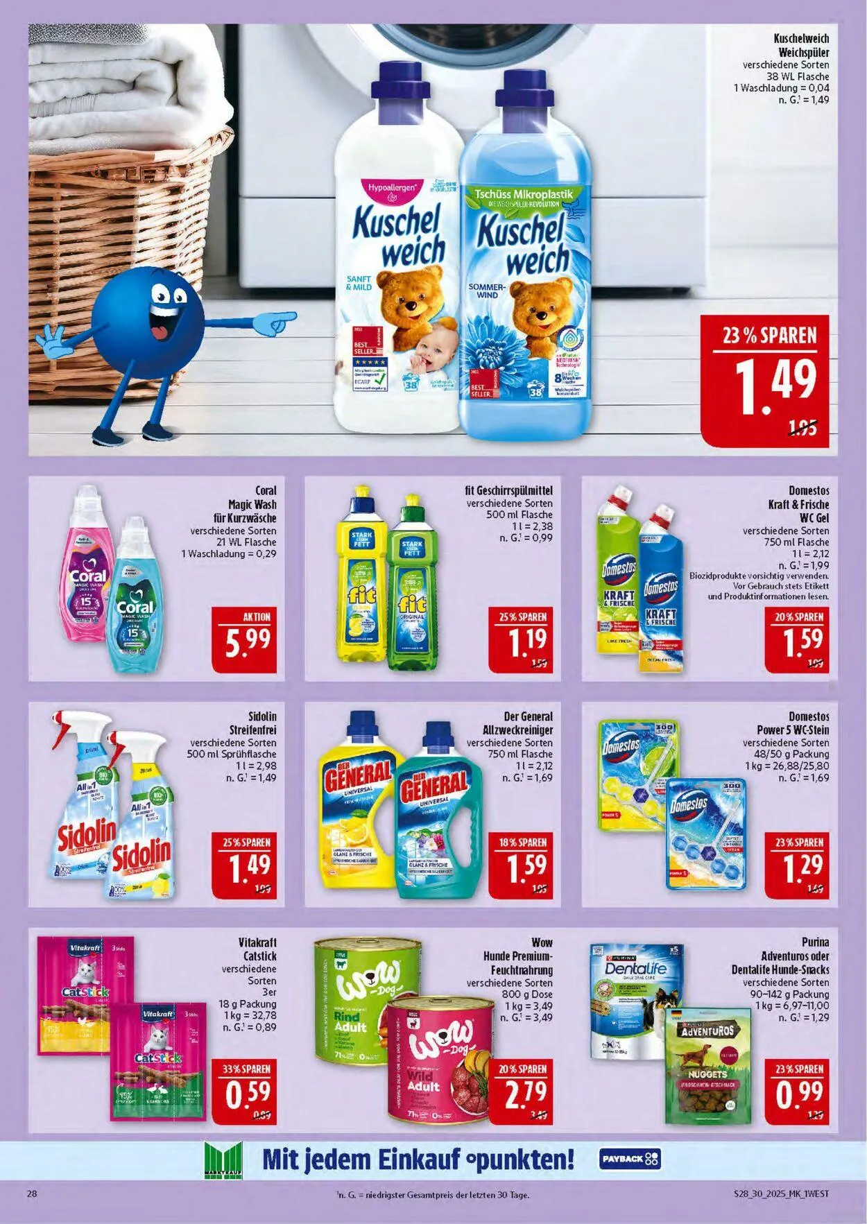 Marktkauf - Nürnberg-Thon Aktueller Prospekt von 21. Juli bis 26. Juli 2025 - Prospekt seite 28