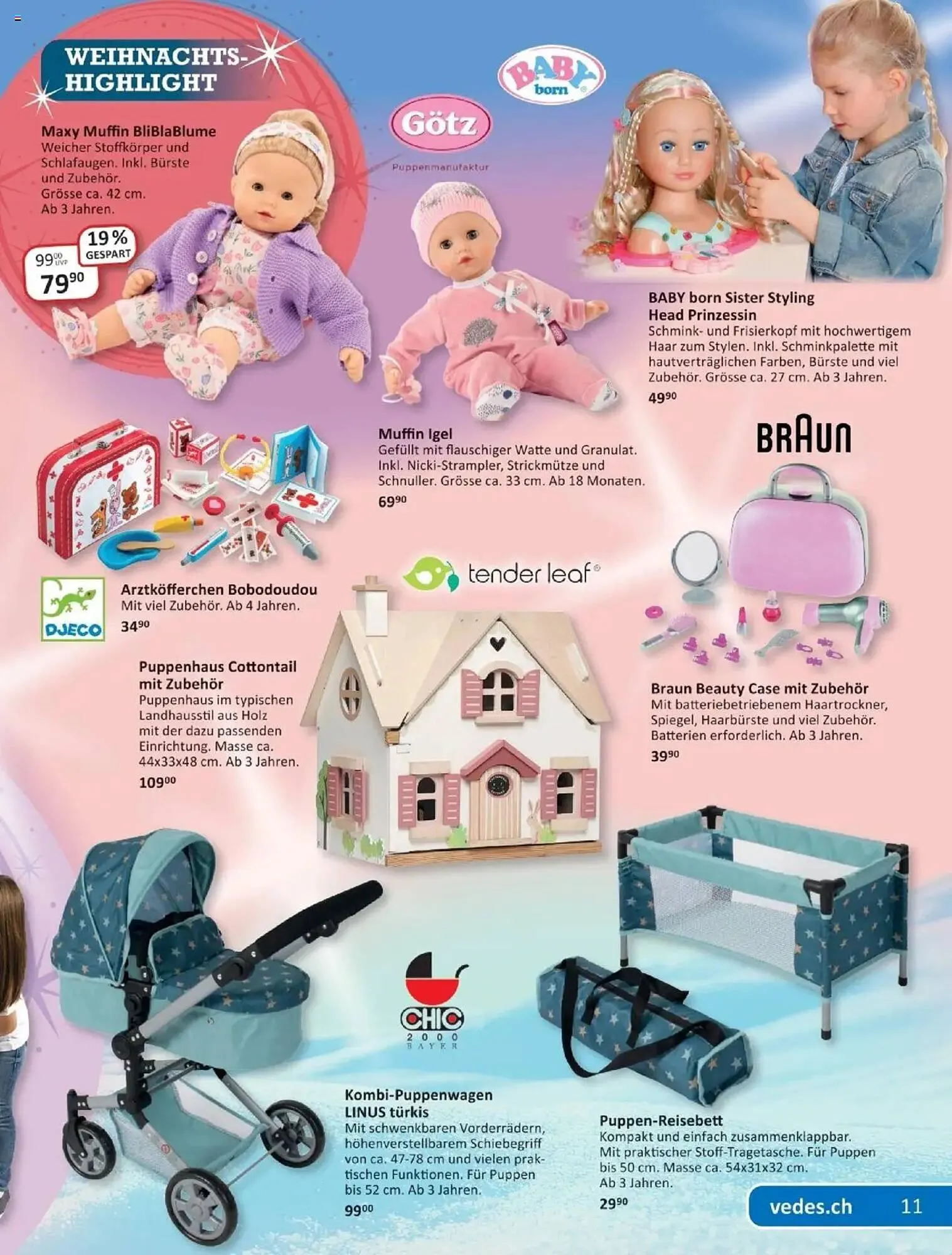 Vedes Prospekt von 22. September bis 24. Dezember 2025 - Prospekt seite 11