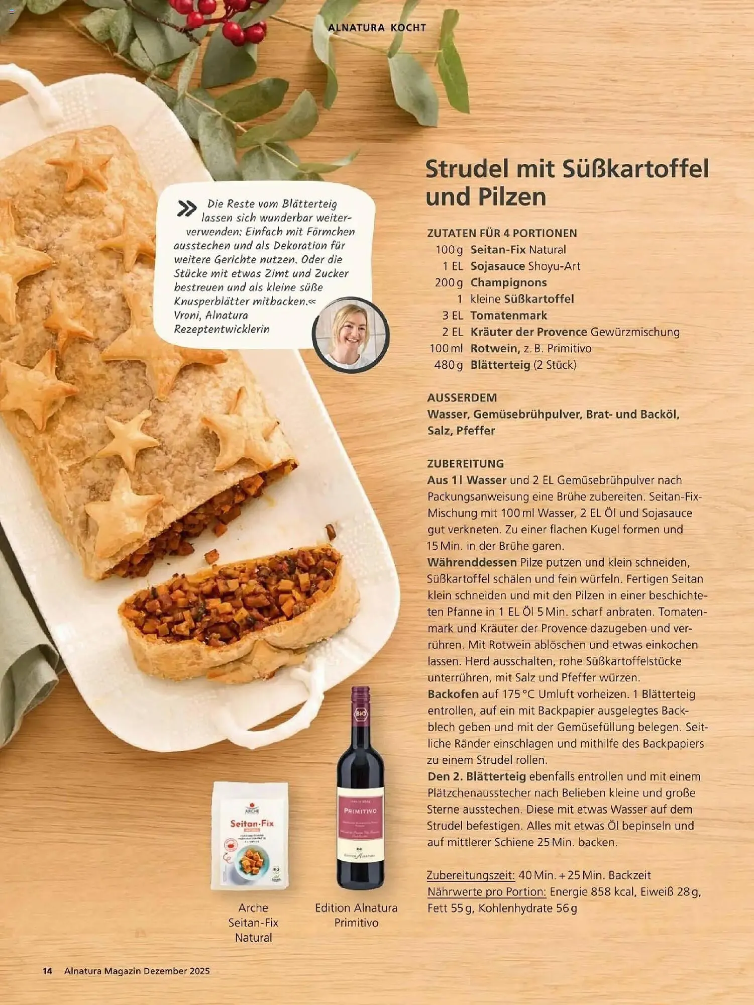 Alnatura Prospekt von 1. Dezember bis 31. Dezember 2025 - Prospekt seite 14