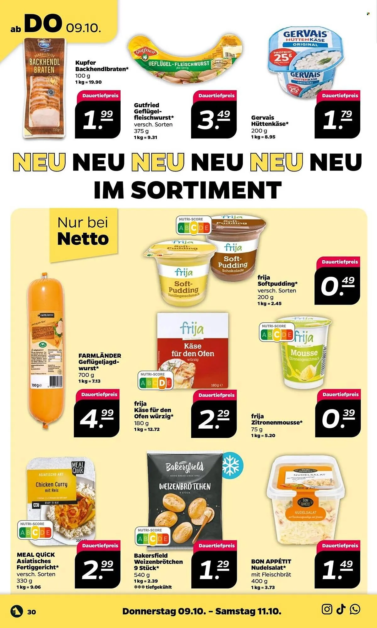 NETTO Prospekt von 6. Oktober bis 11. Oktober 2025 - Prospekt seite 30