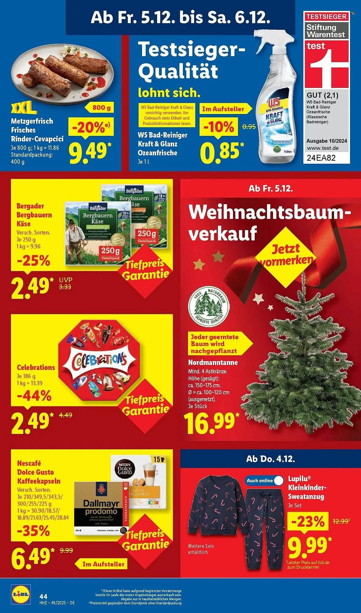 Lidl Prospekt von 1. Dezember bis 6. Dezember 2025 - Prospekt seite 64