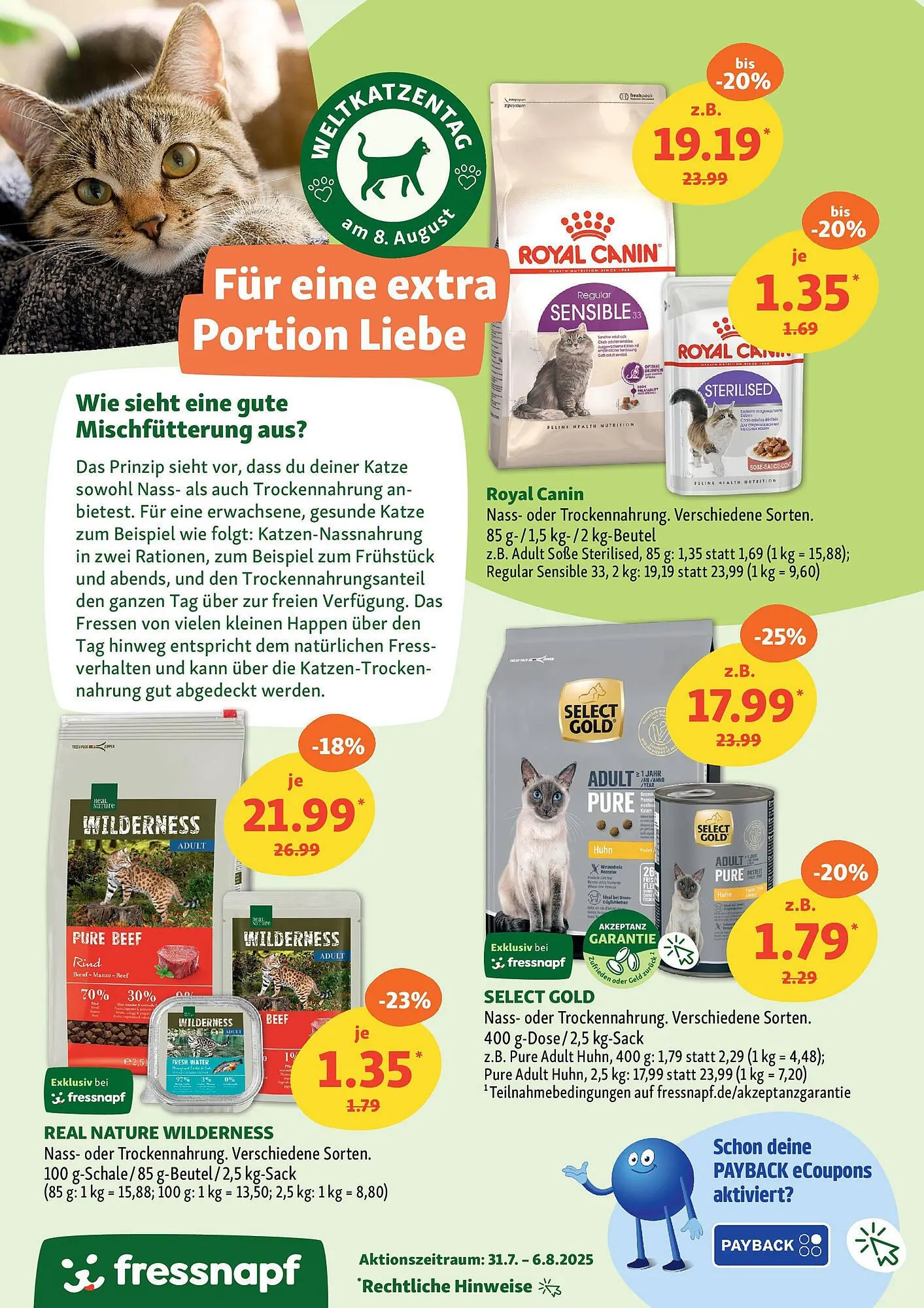 Fressnapf Prospekt von 30. Juli bis 6. August 2025 - Prospekt seite 2