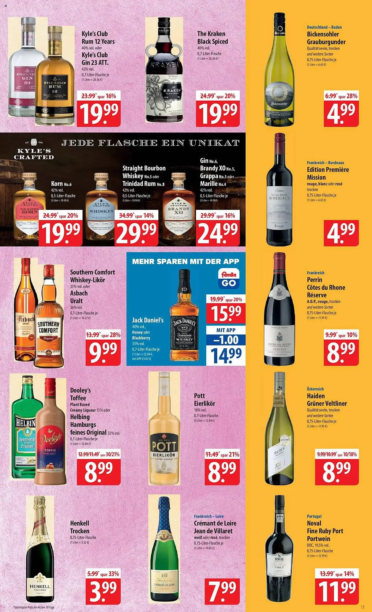 Famila Nord Ost Prospekt von 30. März bis 4. April 2026 - Prospekt seite 13