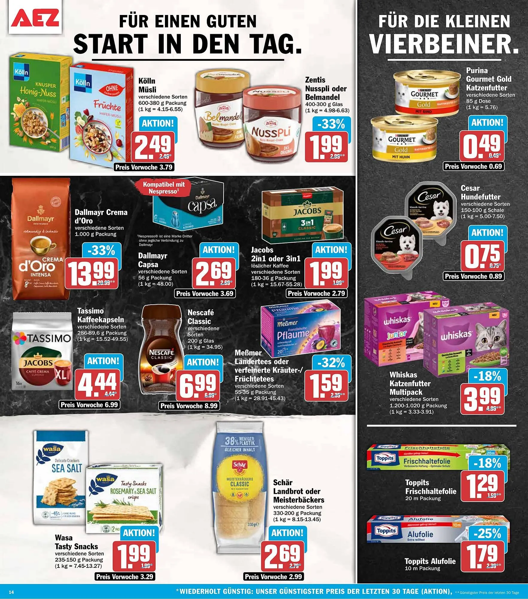 AEZ Prospekt von 9. März bis 14. März 2026 - Prospekt seite 14