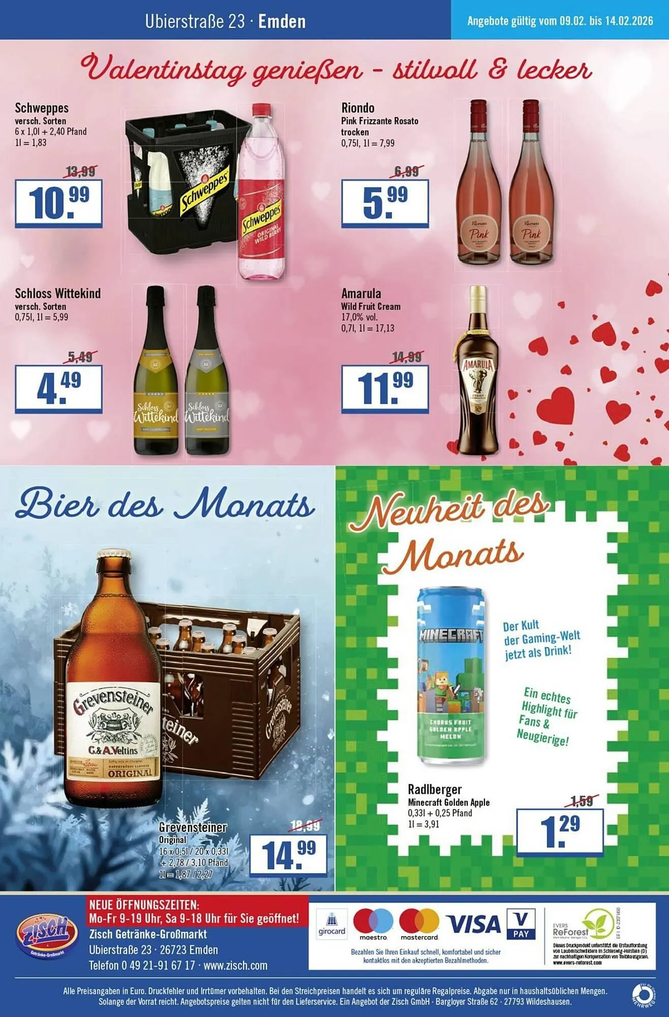 Zisch Prospekt von 9. Februar bis 14. Februar 2026 - Prospekt seite 8