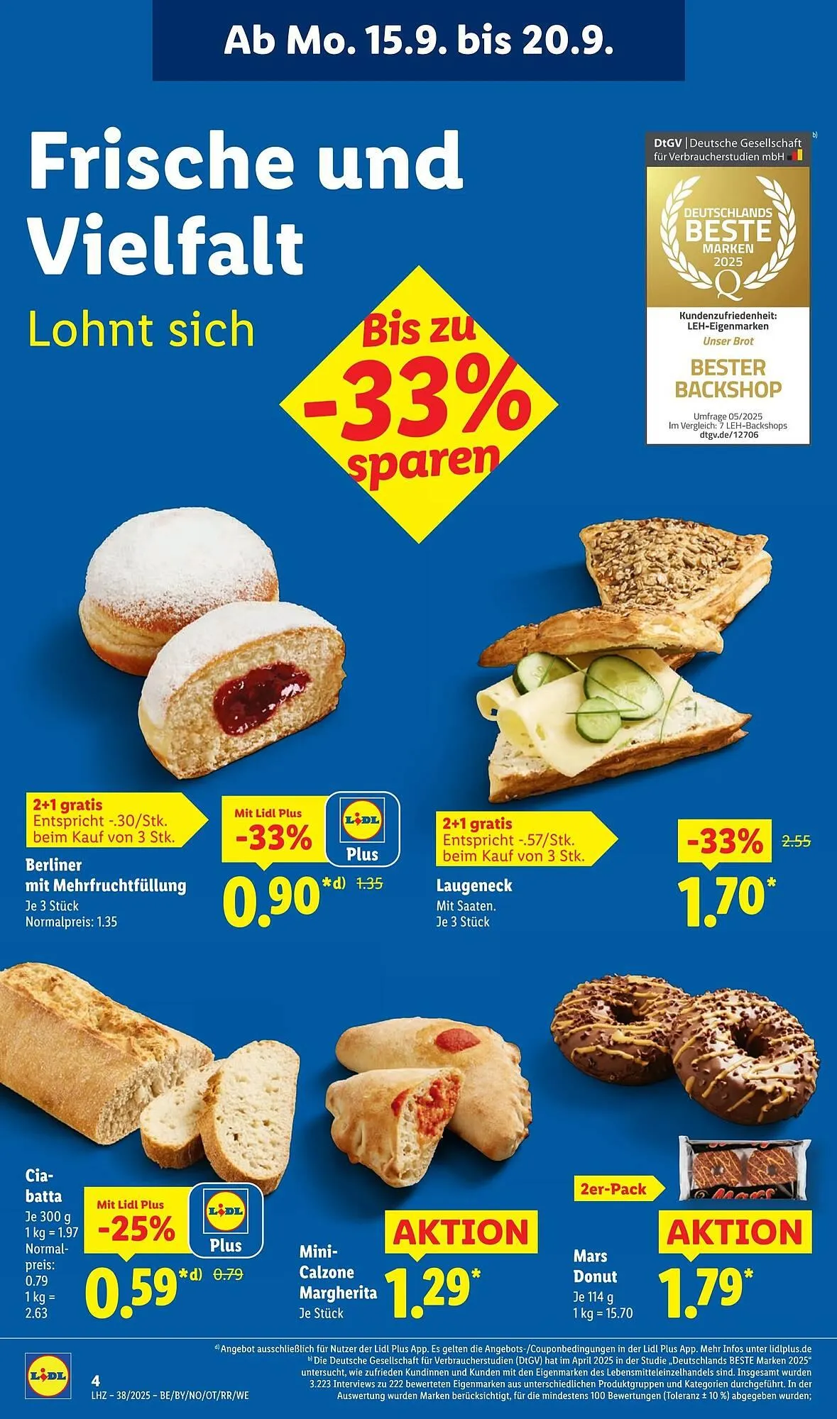 Lidl Prospekt von 15. September bis 21. September 2025 - Prospekt seite 8