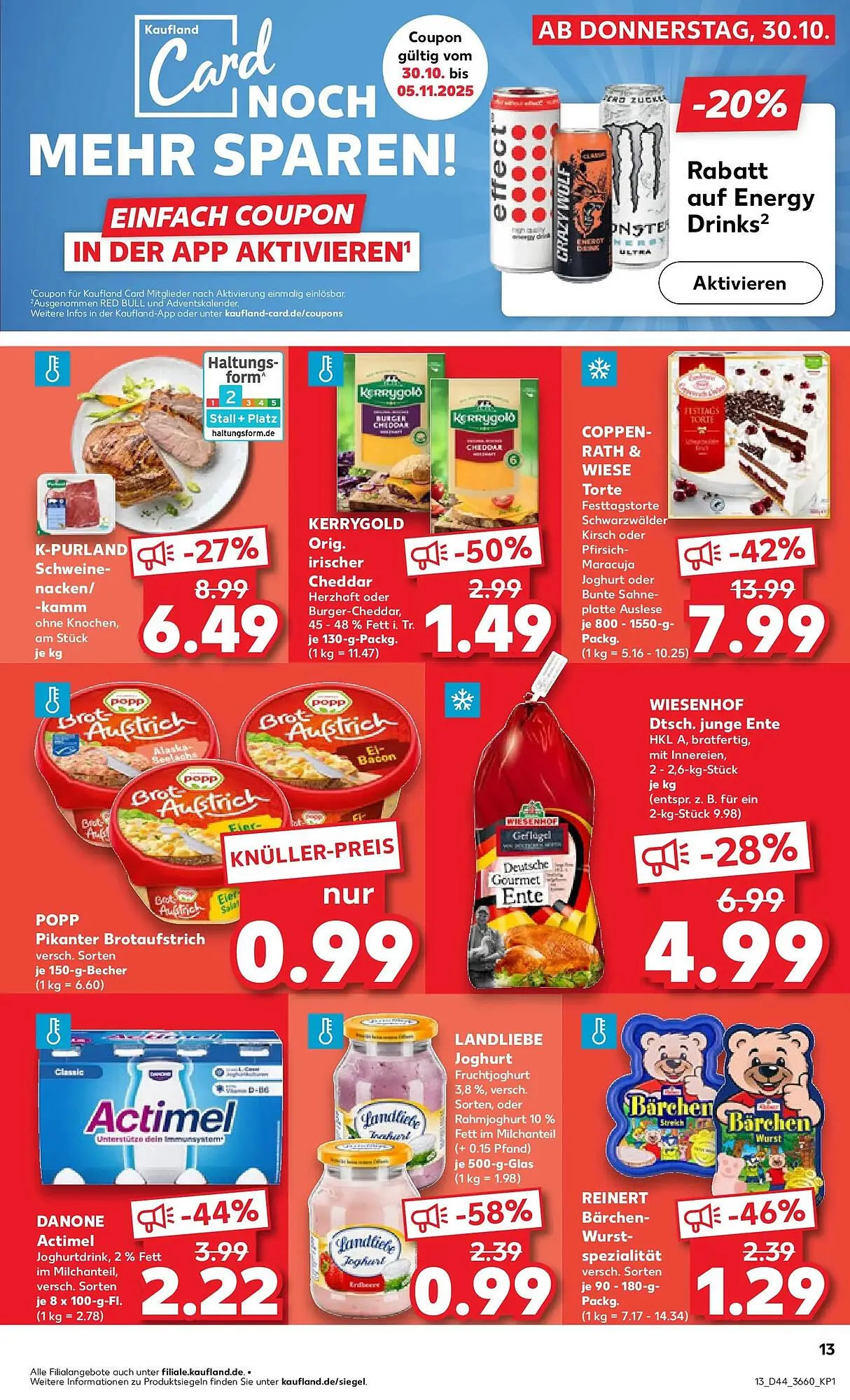Kaufland Prospekt von 2. November bis 5. November 2025 - Prospekt seite 13