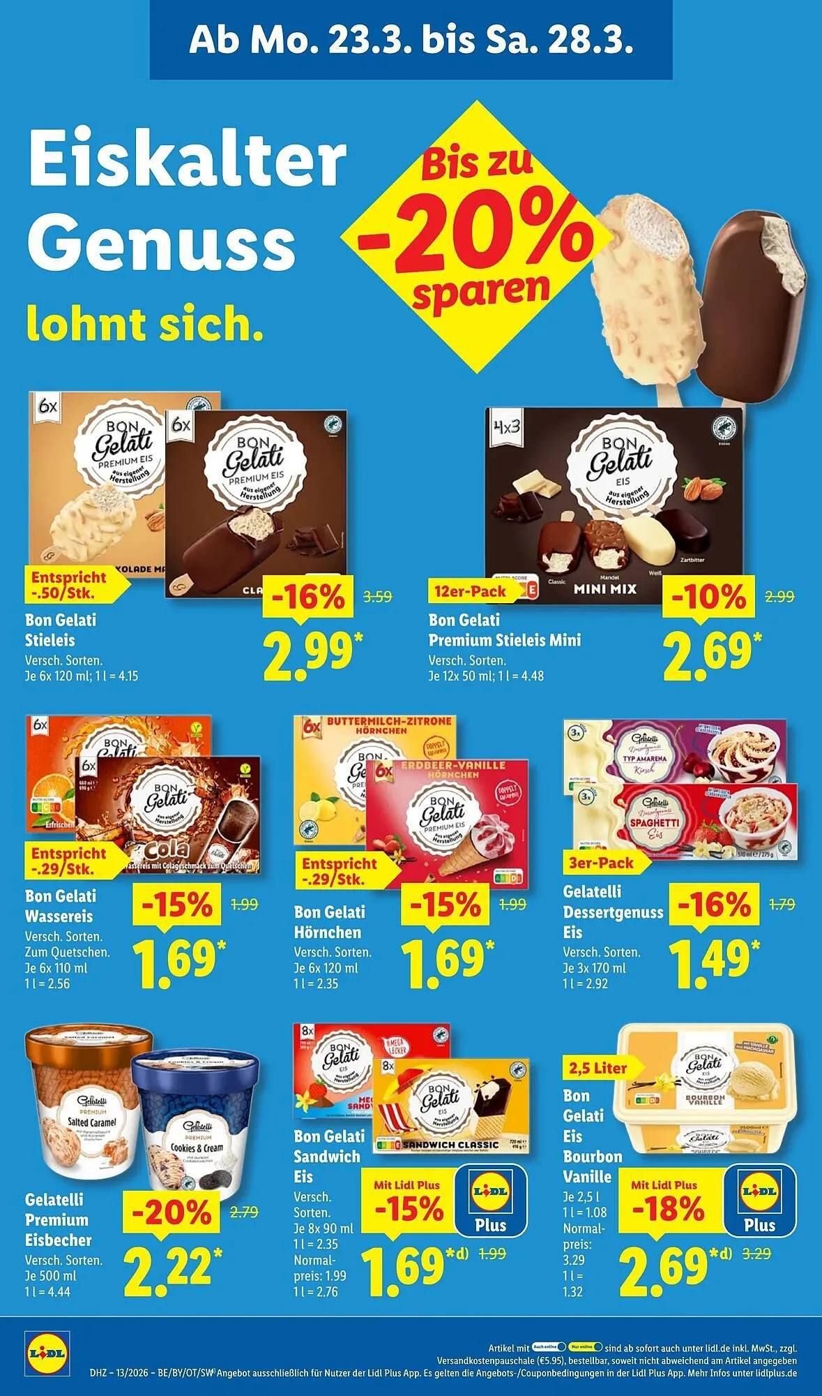 Lidl Prospekt von 23. März bis 29. März 2026 - Prospekt seite 22