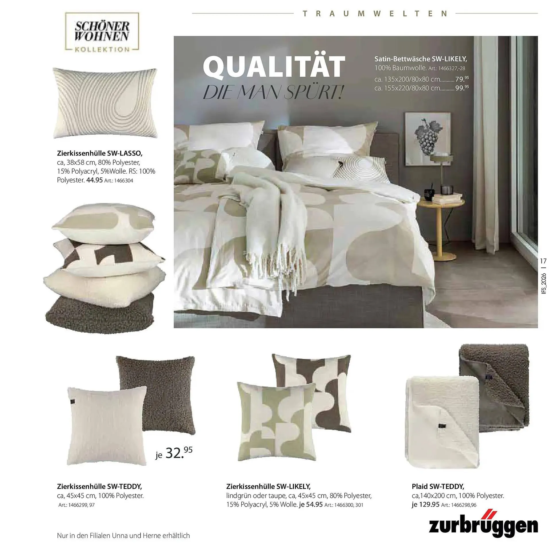 Zurbrüggen Prospekt von 14. April bis 26. September 2026 - Prospekt seite 15