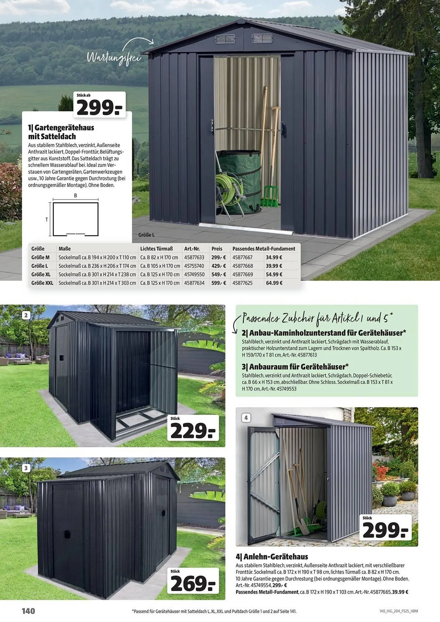 Hagebau Prospekt von 19. September bis 31. Dezember 2025 - Prospekt seite 140