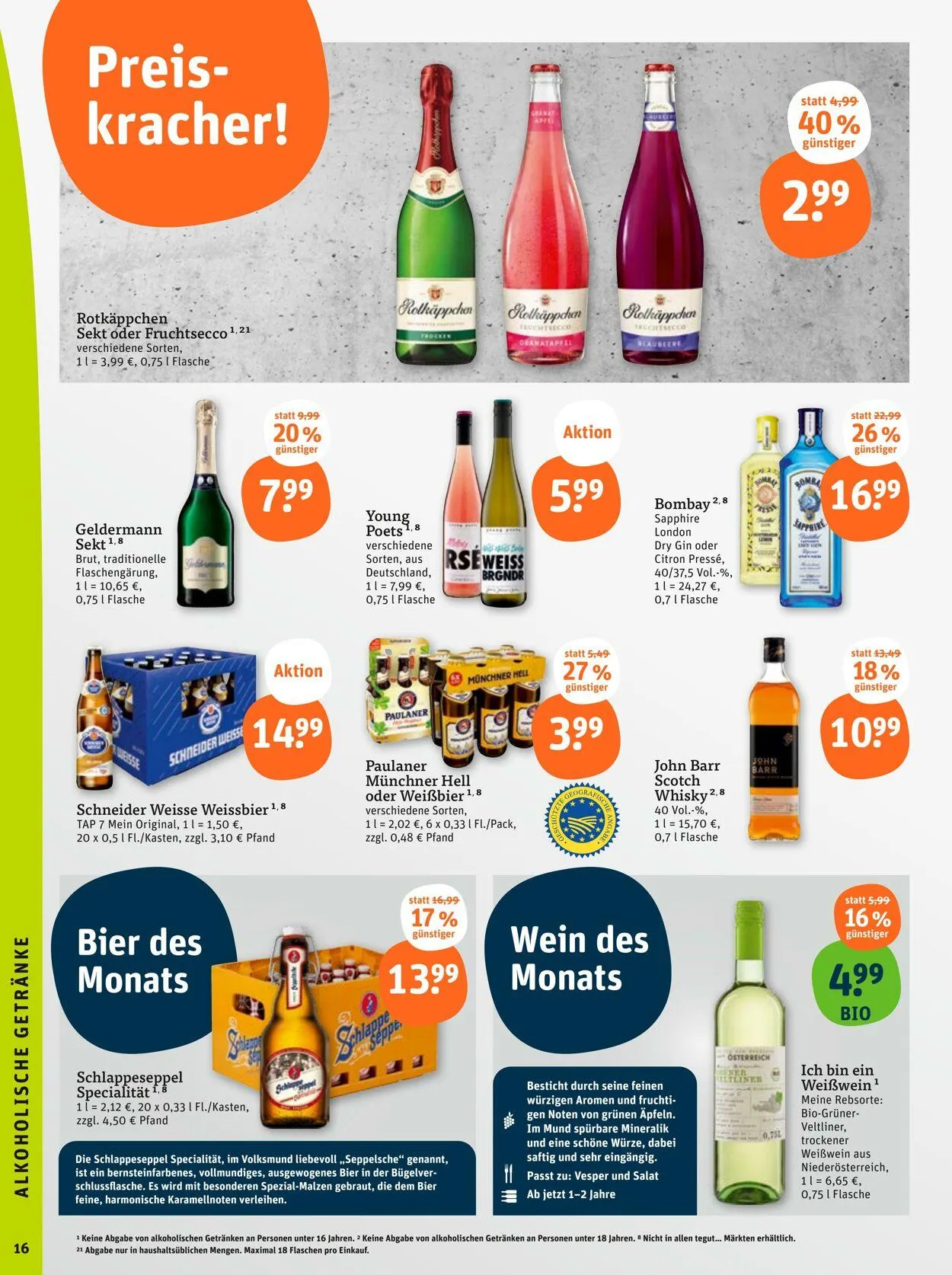 Tegut Aktueller Prospekt von 30. Juni bis 6. Juli 2025 - Prospekt seite 18