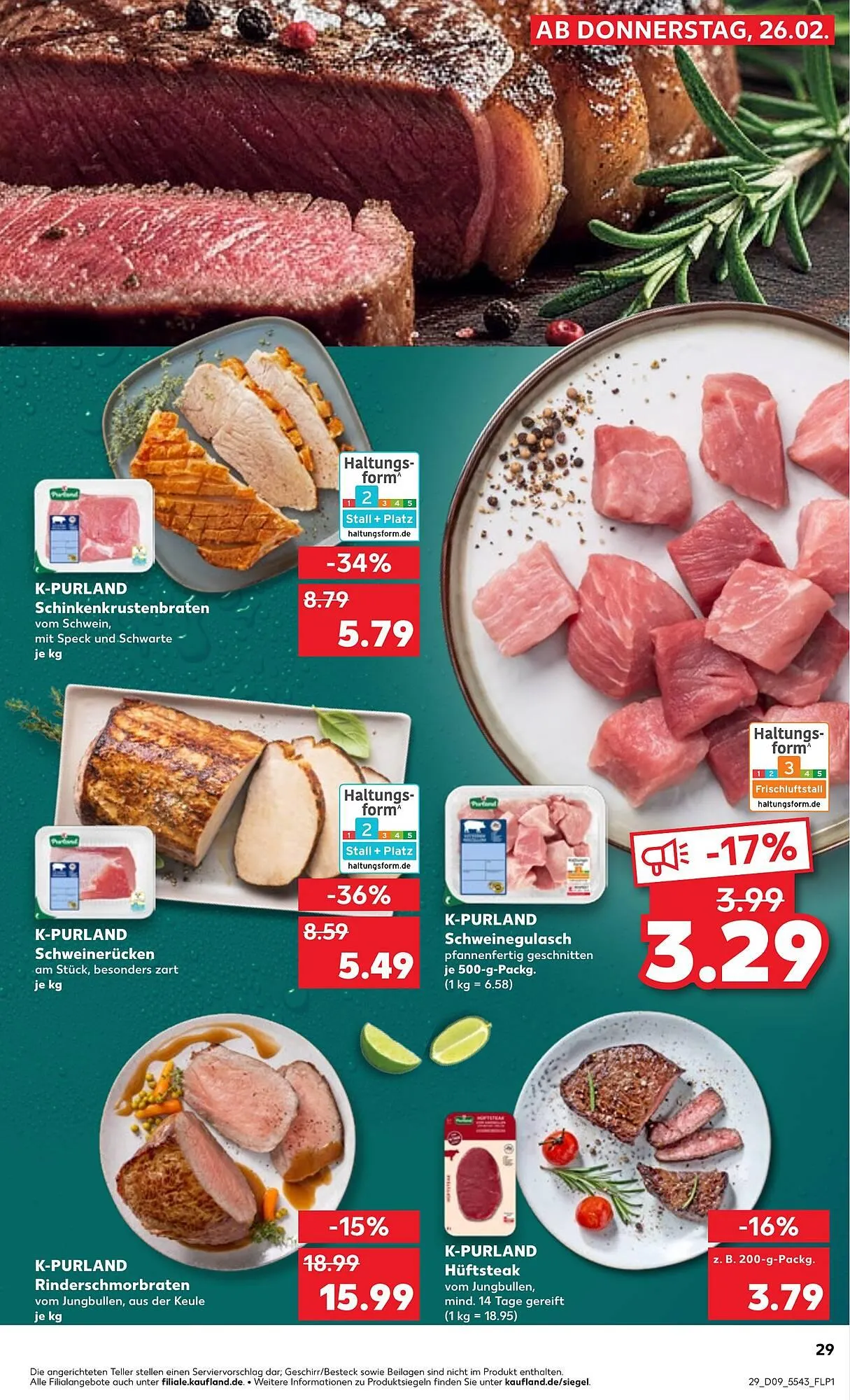 Kaufland Prospekt von 25. Februar bis 3. März 2026 - Prospekt seite 29