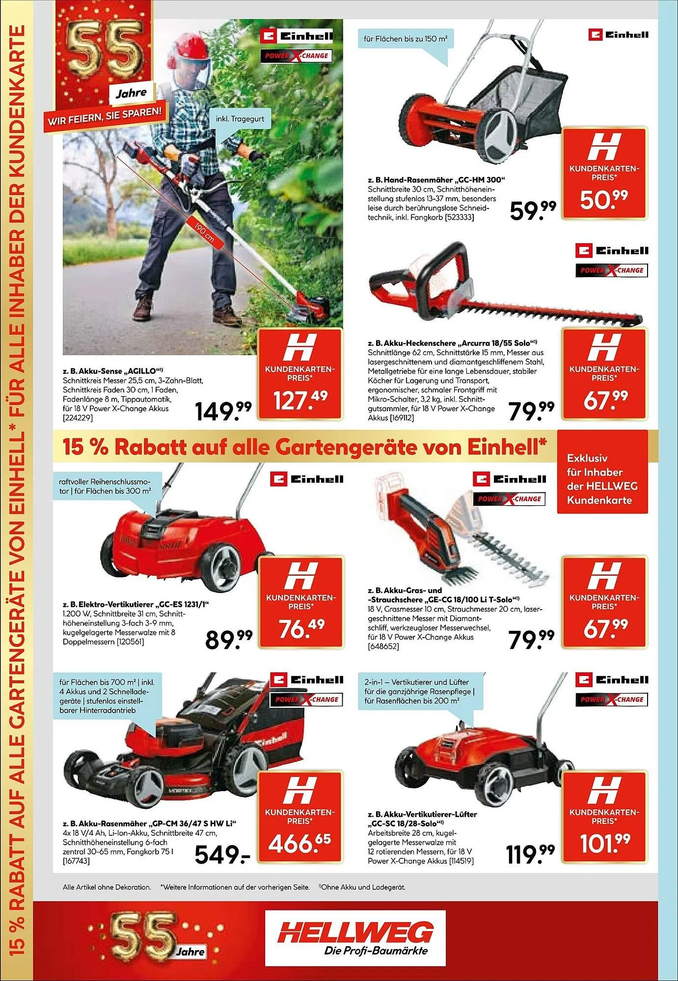 Hellweg Prospekt von 20. April bis 25. April 2026 - Prospekt seite 12