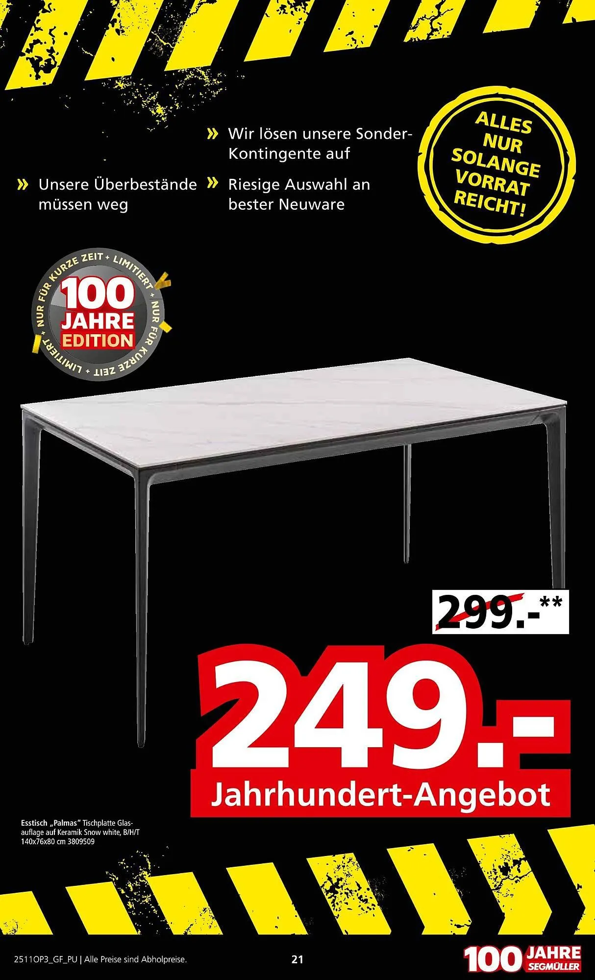 Segmüller Prospekt von 22. November bis 14. Dezember 2025 - Prospekt seite 21