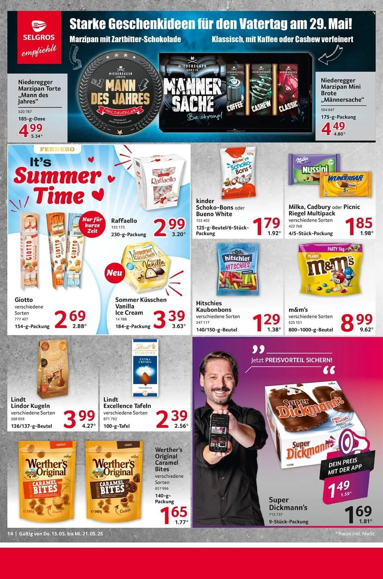 Selgros Prospekt von 15. Mai bis 21. Mai 2025 - Prospekt seite 14