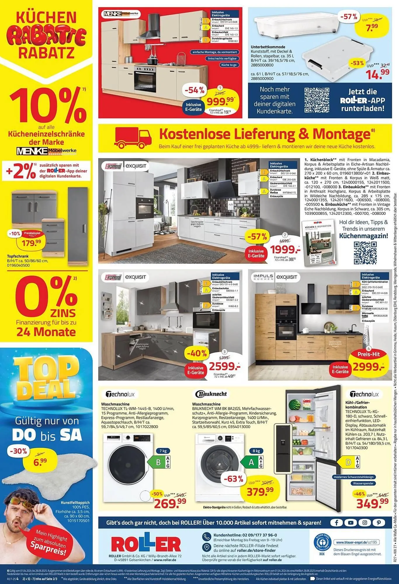 ROLLER Prospekt von 29. Juni bis 5. Juli 2025 - Prospekt seite 9