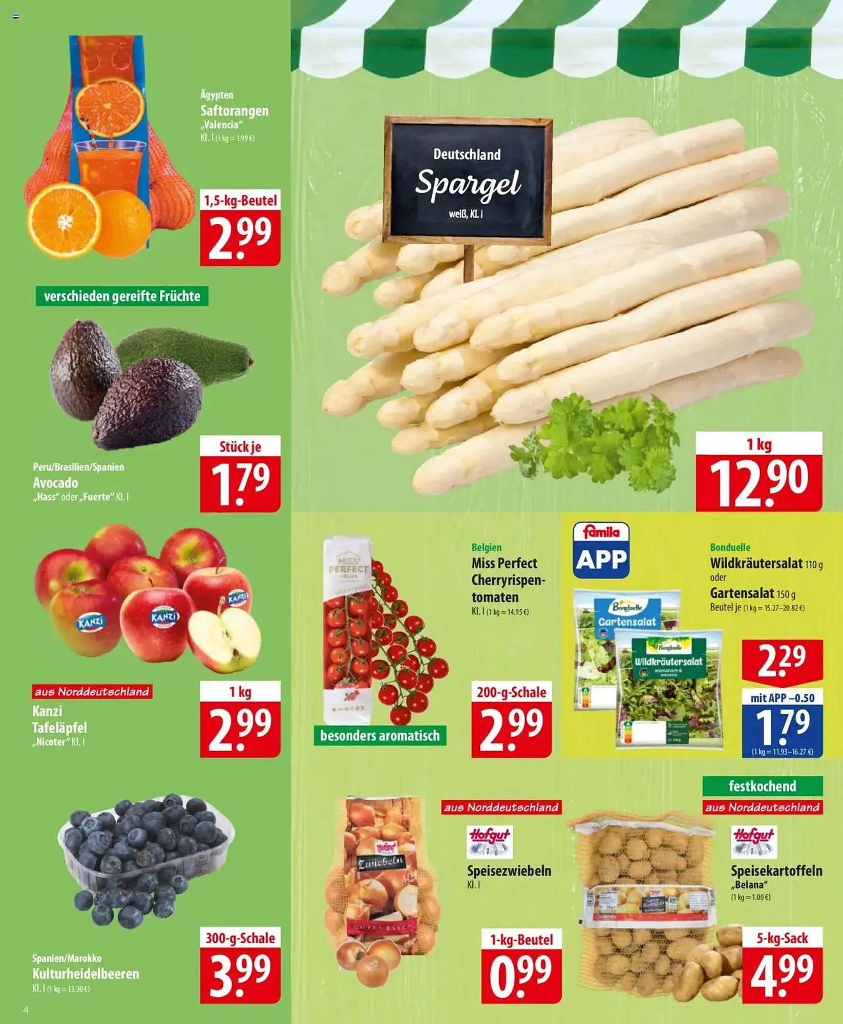 Famila Nord Ost Prospekt von 14. April bis 19. April 2025 - Prospekt seite 4