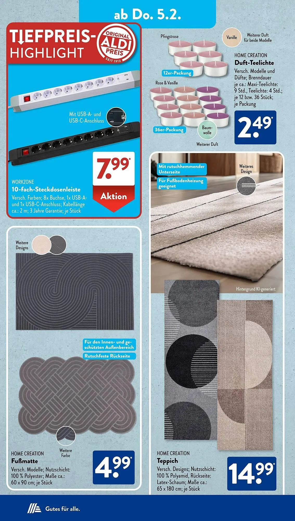 Aldi Süd Prospekt von 2. Februar bis 8. Februar 2026 - Prospekt seite 8