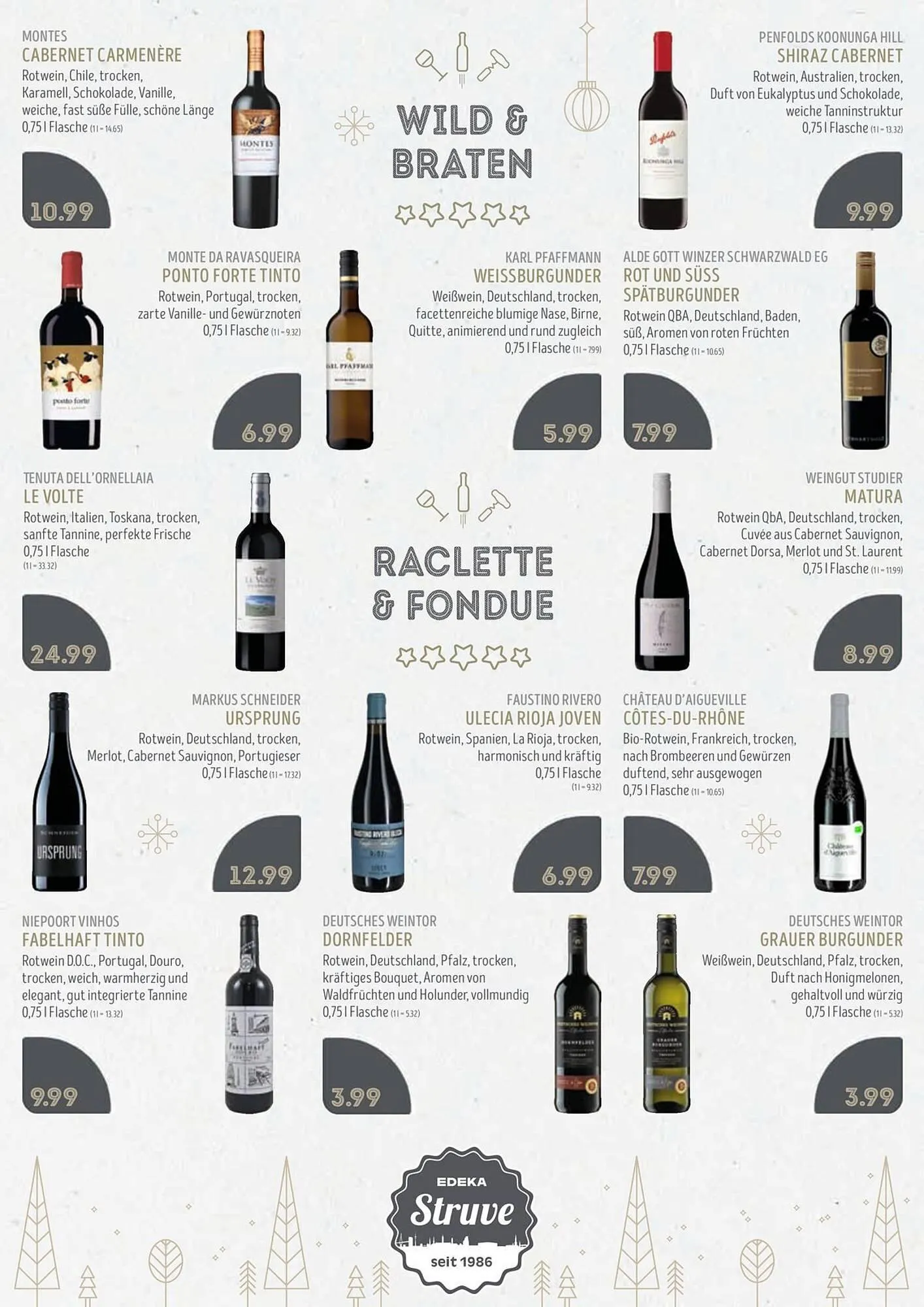 Edeka Struve Prospekt von 8. Dezember bis 24. Dezember 2025 - Prospekt seite 21