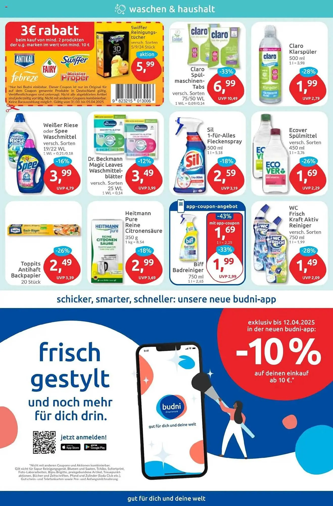 Budni Prospekt von 31. März bis 5. April 2025 - Prospekt seite 4