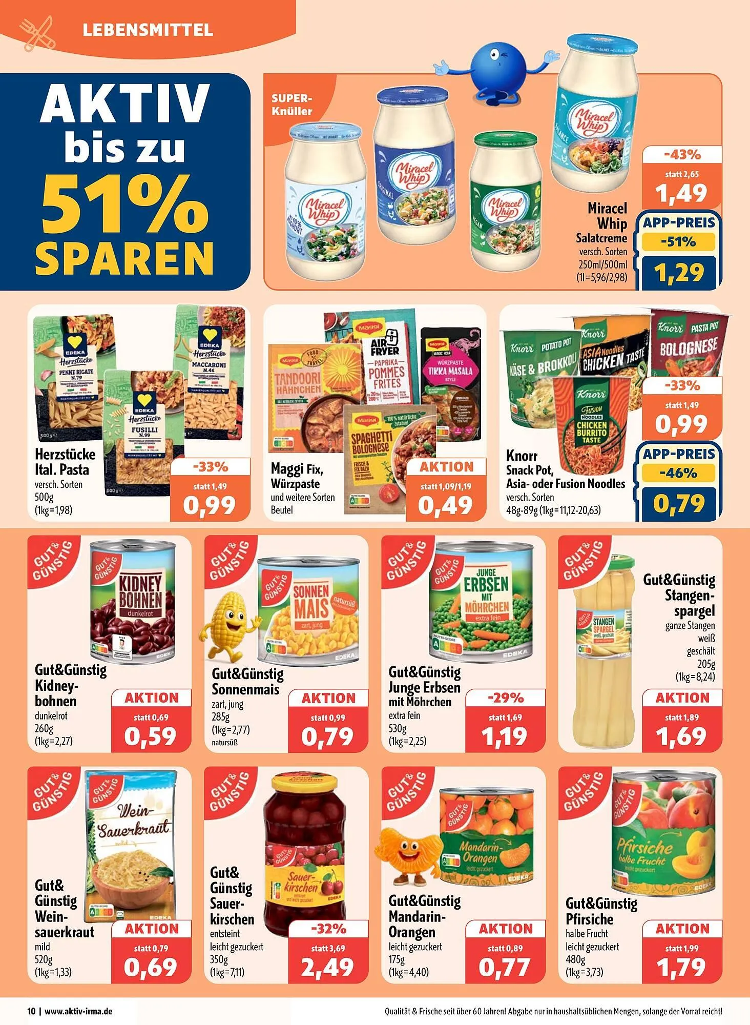 Aktiv Irma Prospekt von 27. Oktober bis 3. November 2025 - Prospekt seite 10