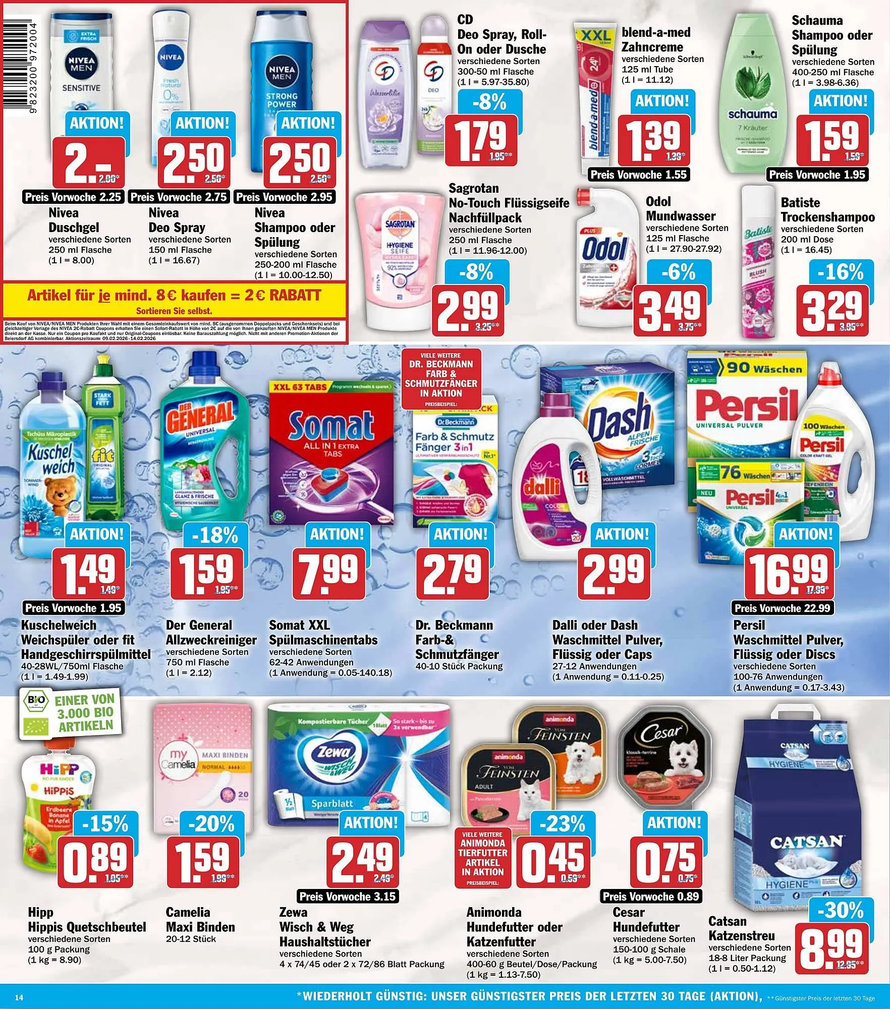 HIT Prospekt von 9. Februar bis 14. Februar 2026 - Prospekt seite 14