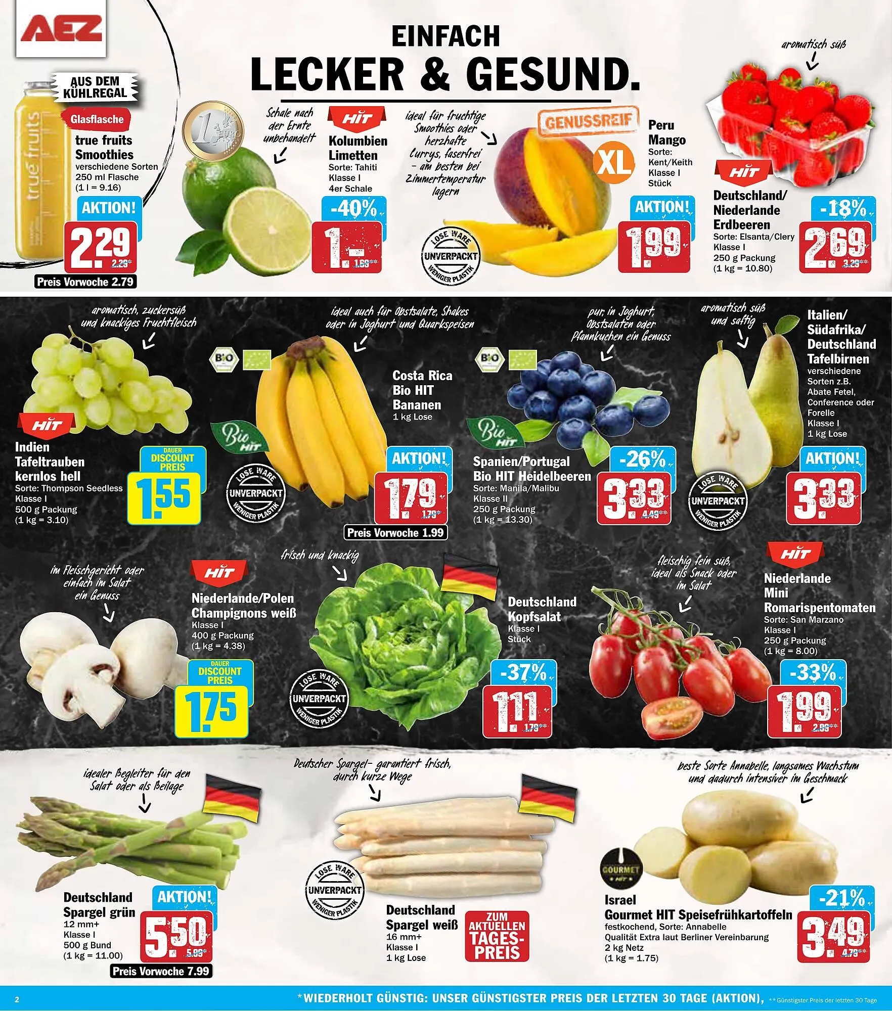 AEZ Prospekt von 28. April bis 3. Mai 2025 - Prospekt seite 2