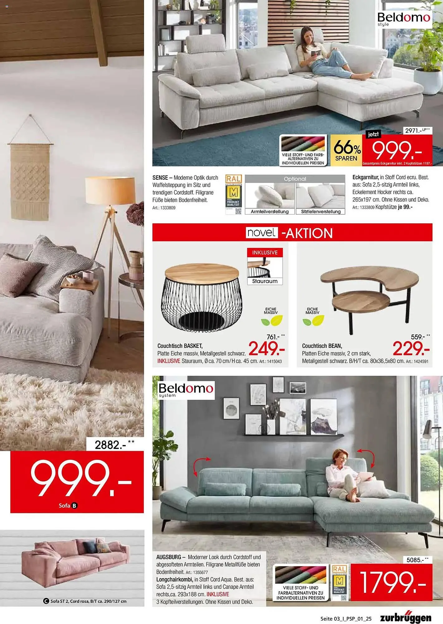 Zurbrüggen Prospekt von 27. Oktober bis 1. Dezember 2025 - Prospekt seite 3