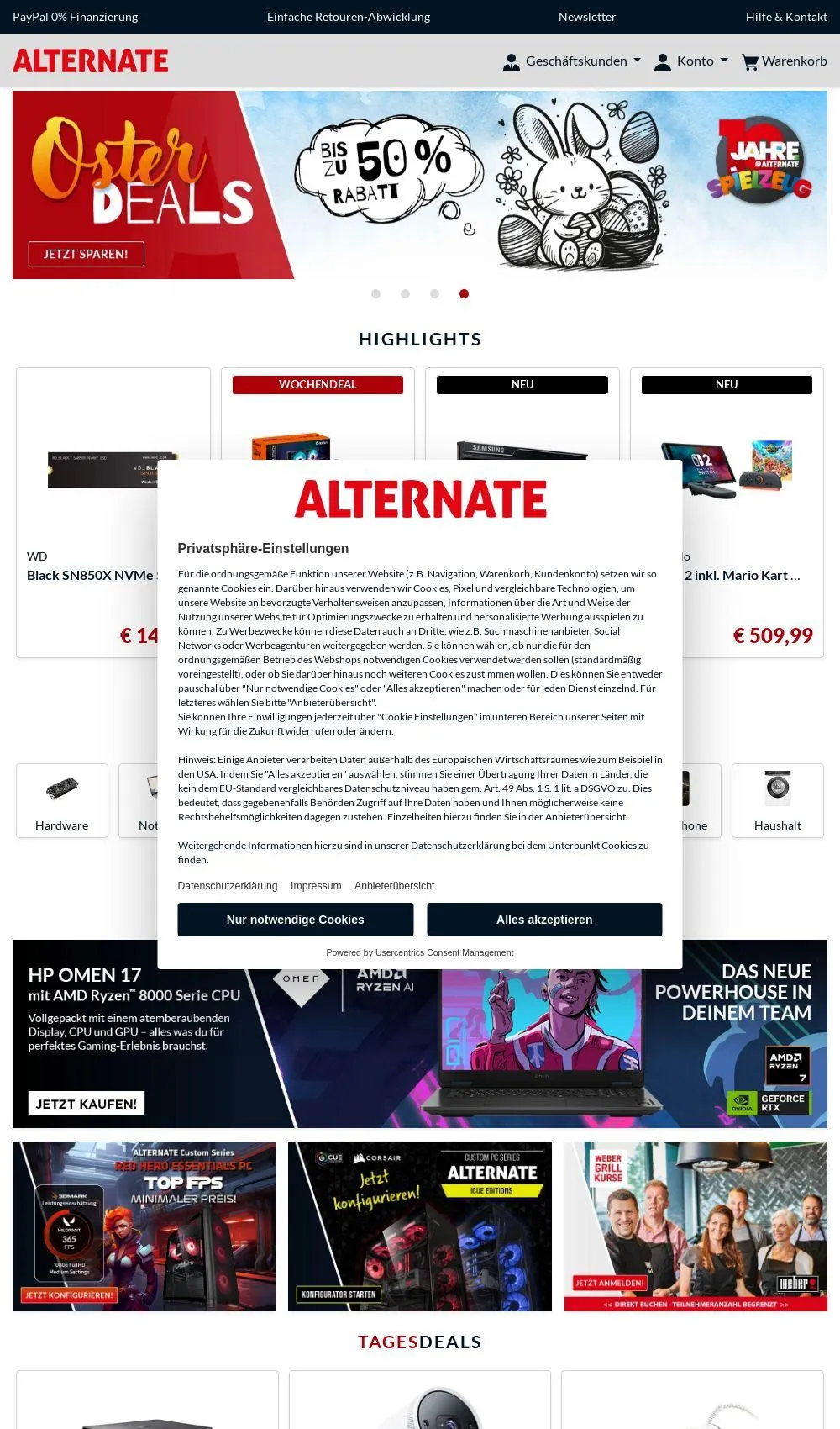 Alternate von 7. April bis 16. April 2025 - Prospekt seite 2