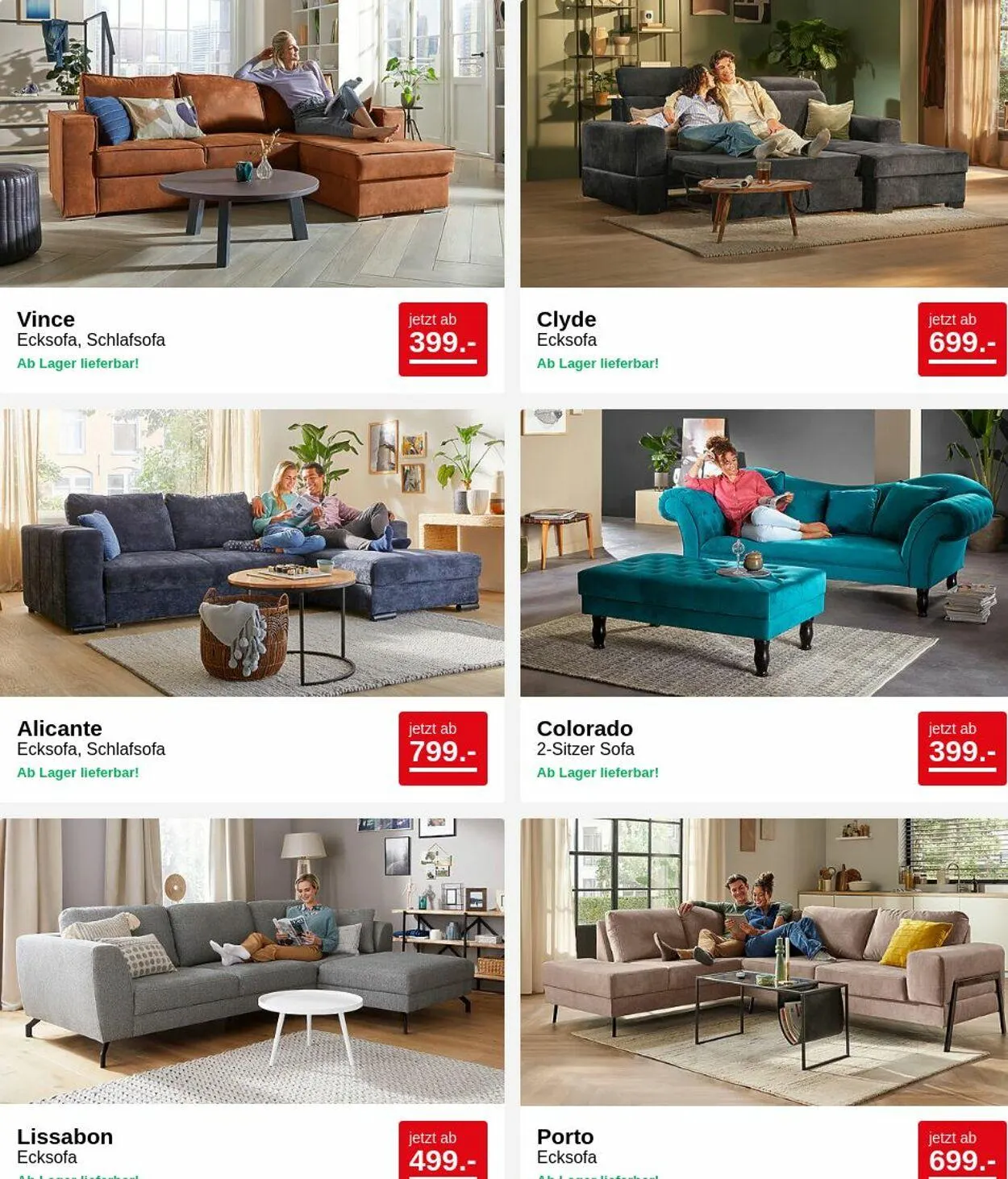 Seats and Sofas Aktueller Prospekt - 1