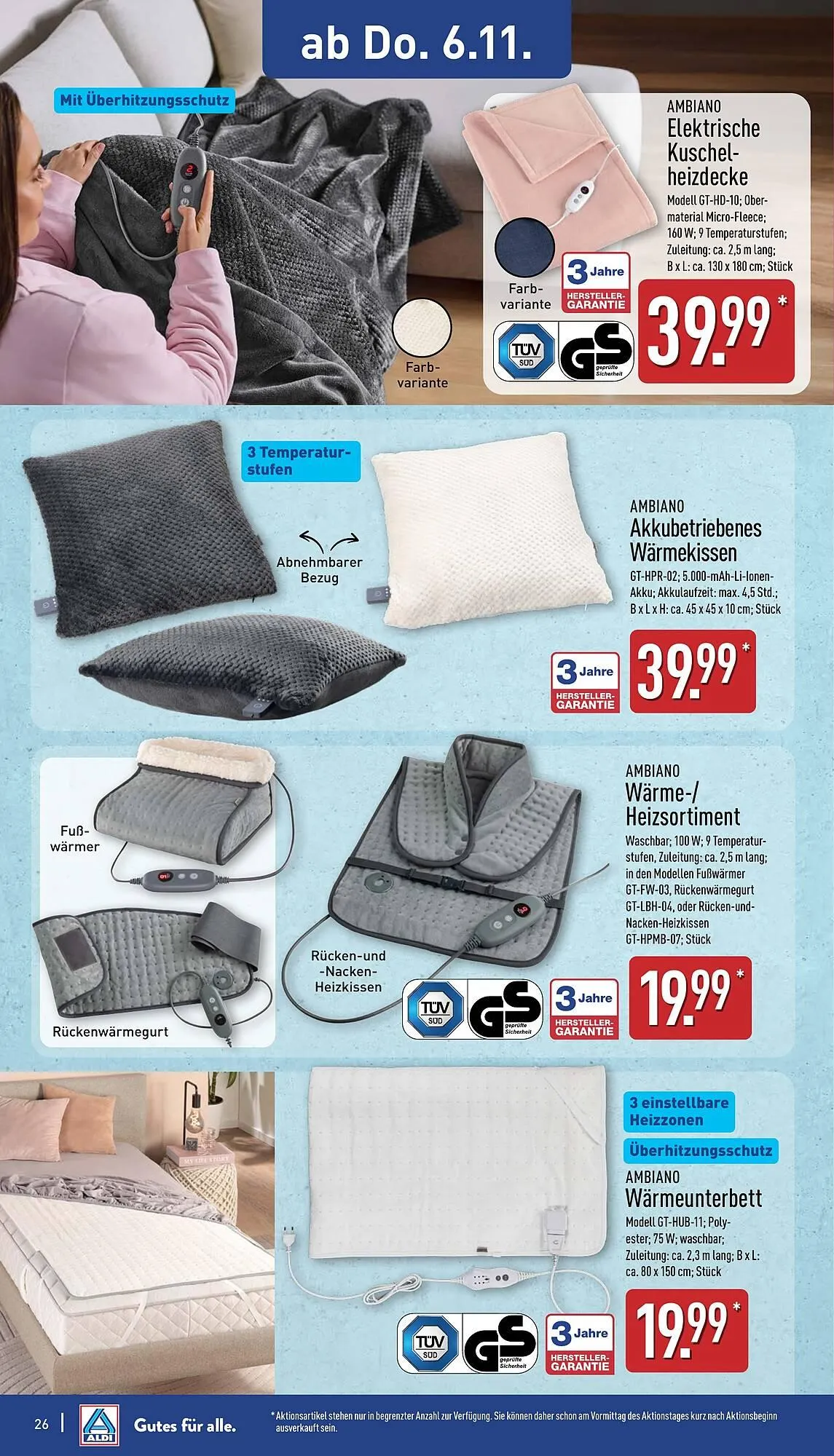 Aldi Nord Prospekt von 3. November bis 8. November 2025 - Prospekt seite 30