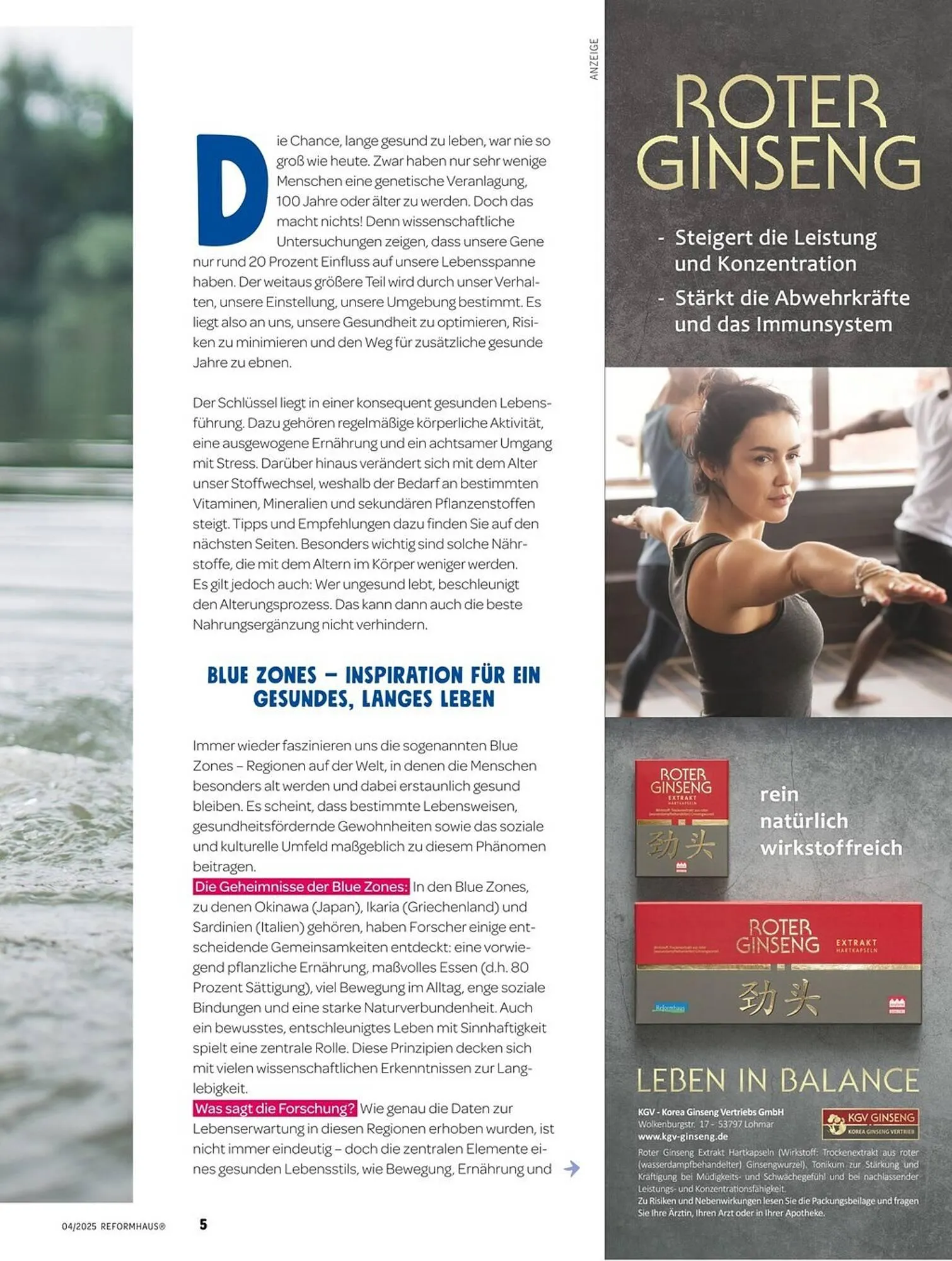 Reformhaus Prospekt von 1. April bis 30. April 2025 - Prospekt seite 5
