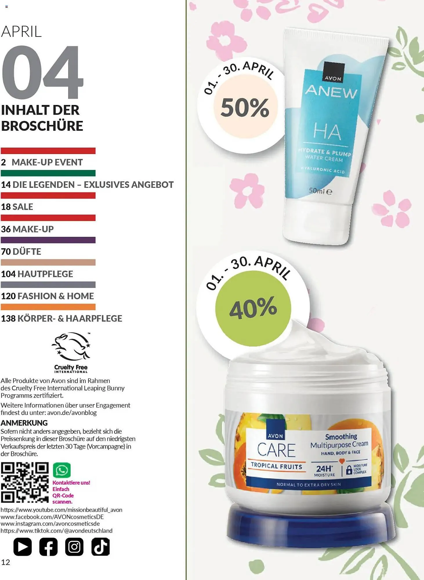 Avon Prospekt von 1. April bis 30. April 2026 - Prospekt seite 14