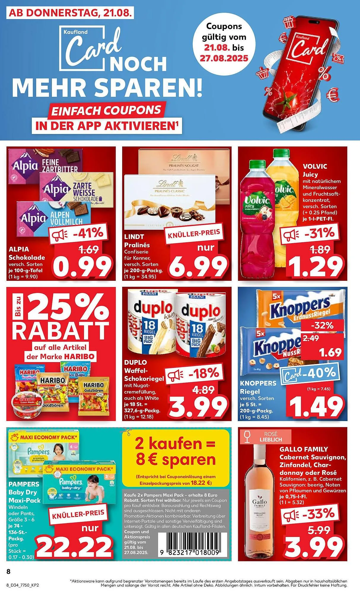 Kaufland Prospekt von 24. August bis 27. August 2025 - Prospekt seite 21