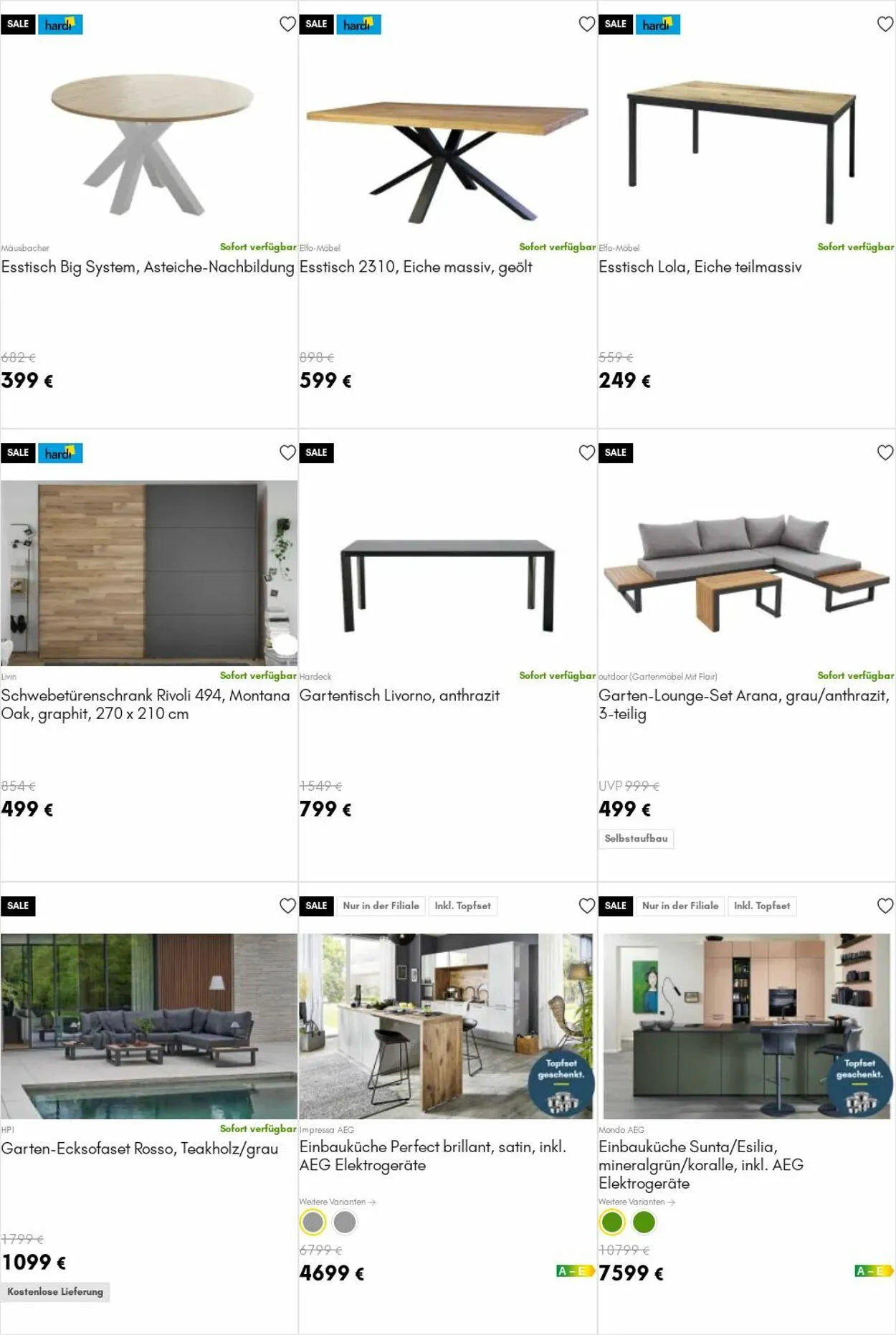 HARDECK Aktueller Prospekt von 18. August bis 27. August 2025 - Prospekt seite 10