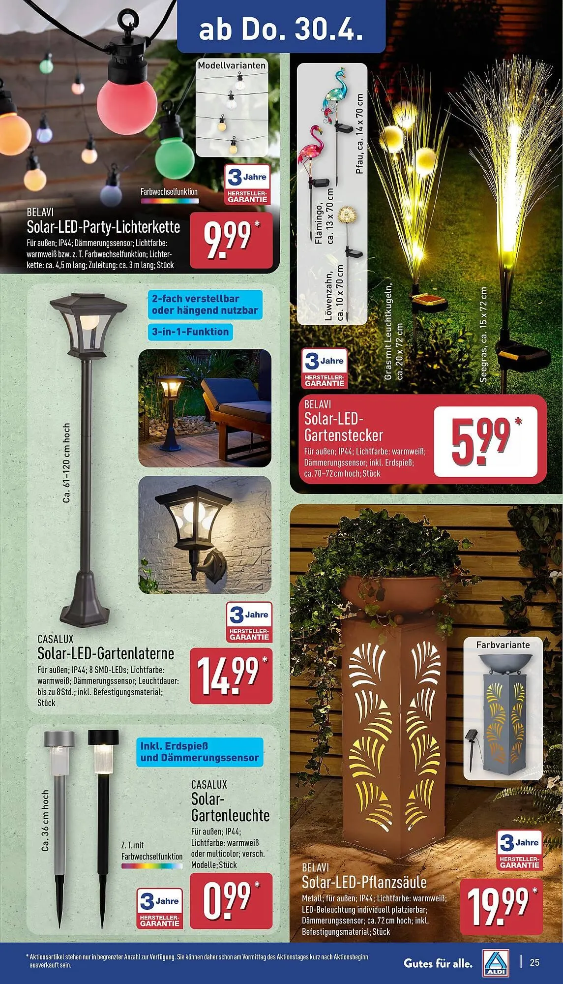 Aldi Nord Prospekt von 27. April bis 2. Mai 2026 - Prospekt seite 25