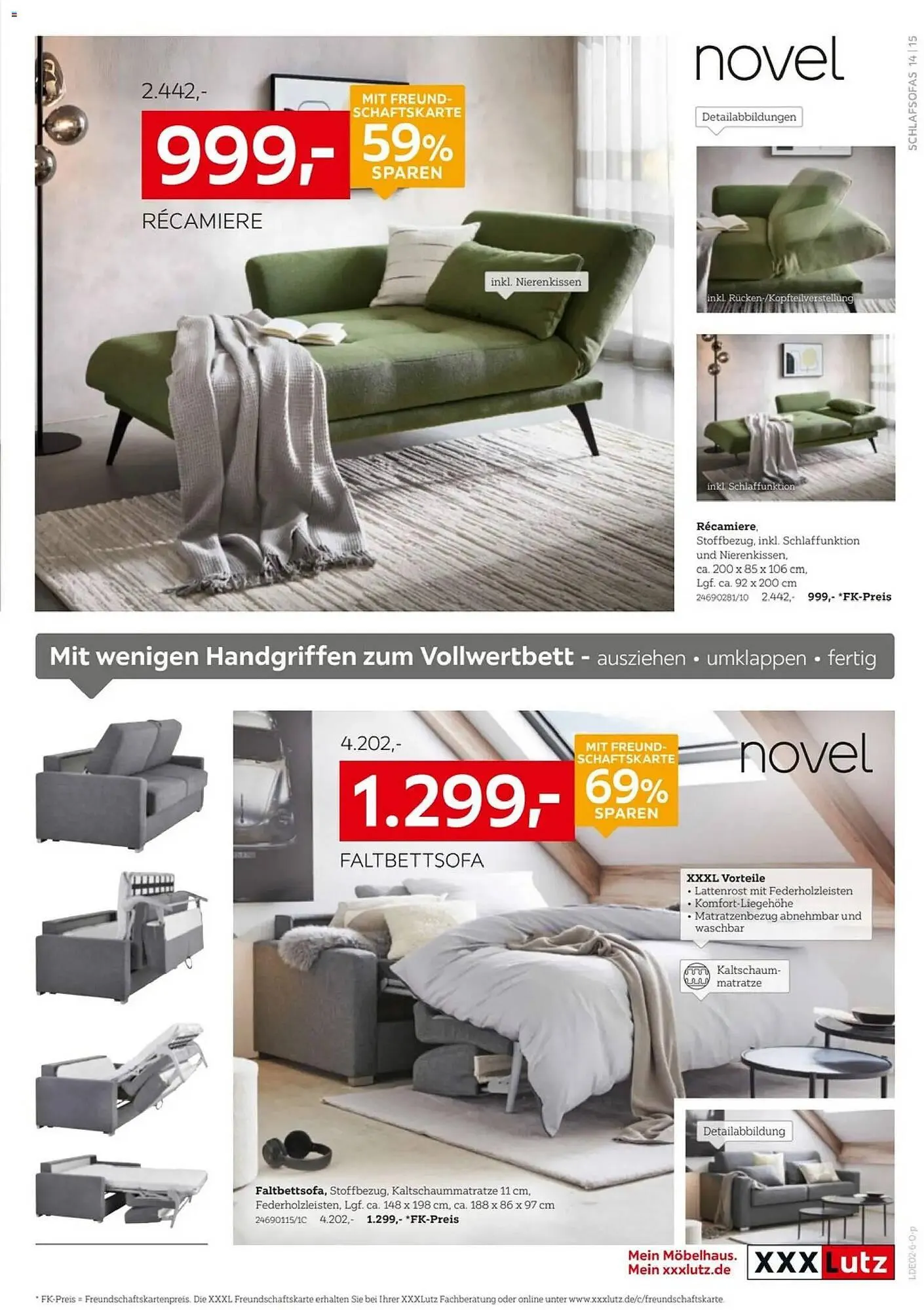 XXXLutz Prospekt von 25. Januar bis 8. Februar 2026 - Prospekt seite 15