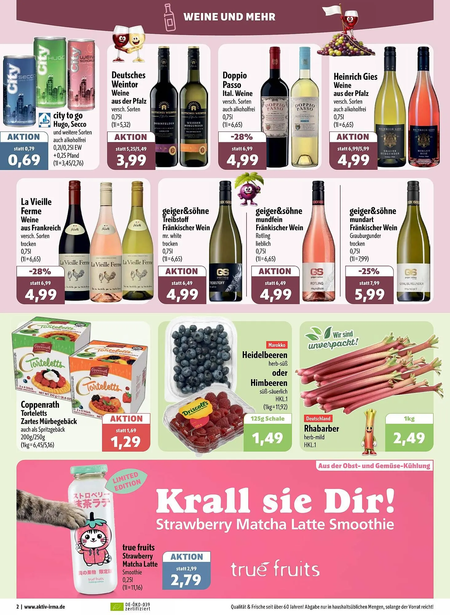 Aktiv Irma Prospekt von 11. Mai bis 16. Mai 2026 - Prospekt seite 2