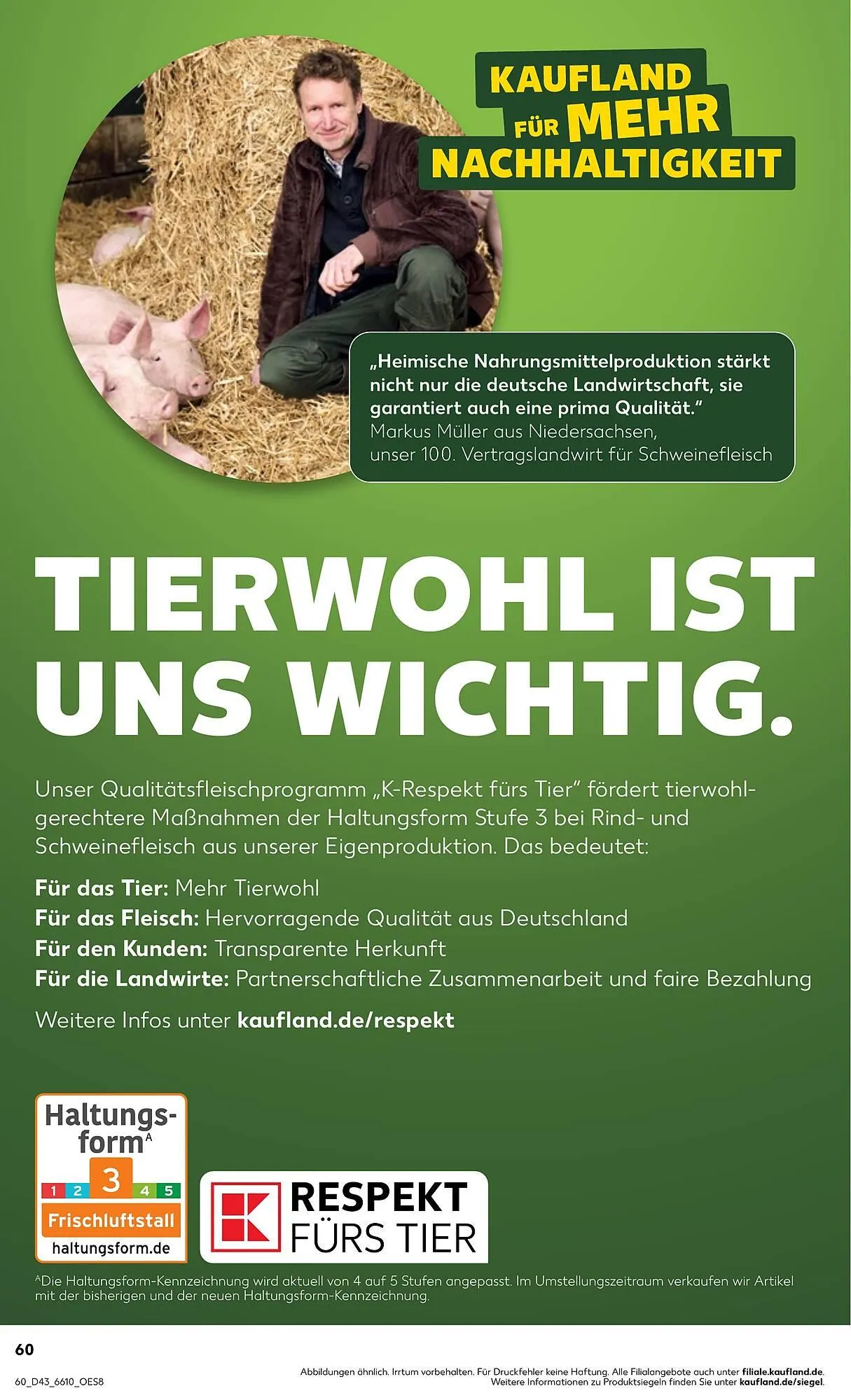 Kaufland Prospekt von 23. Oktober bis 29. Oktober 2025 - Prospekt seite 60