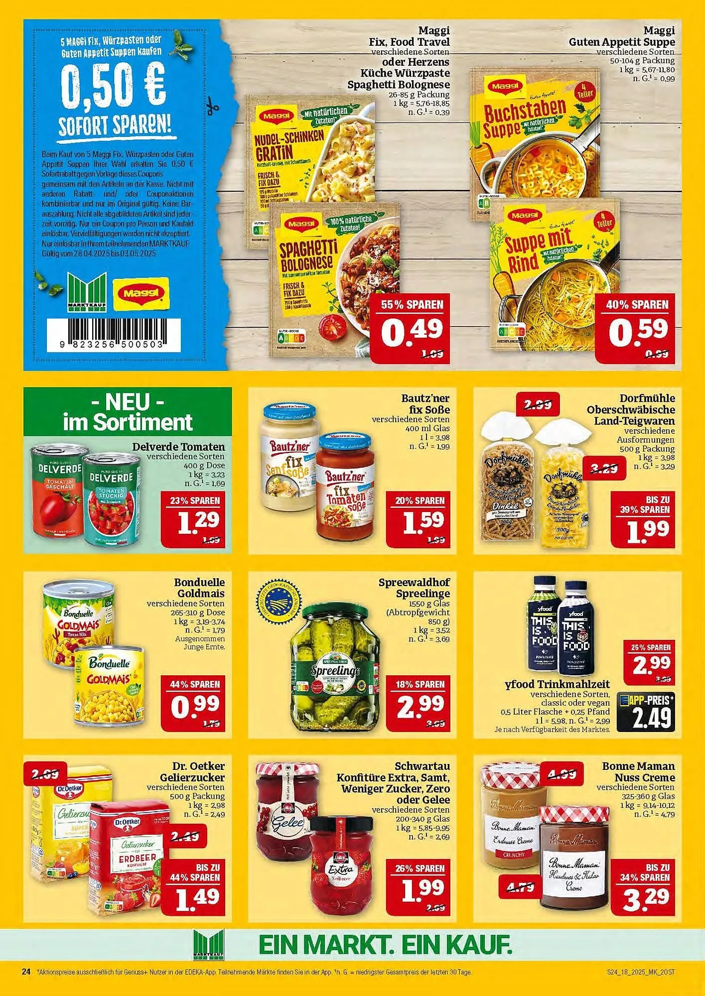 Marktkauf Prospekt von 28. April bis 3. Mai 2025 - Prospekt seite 28