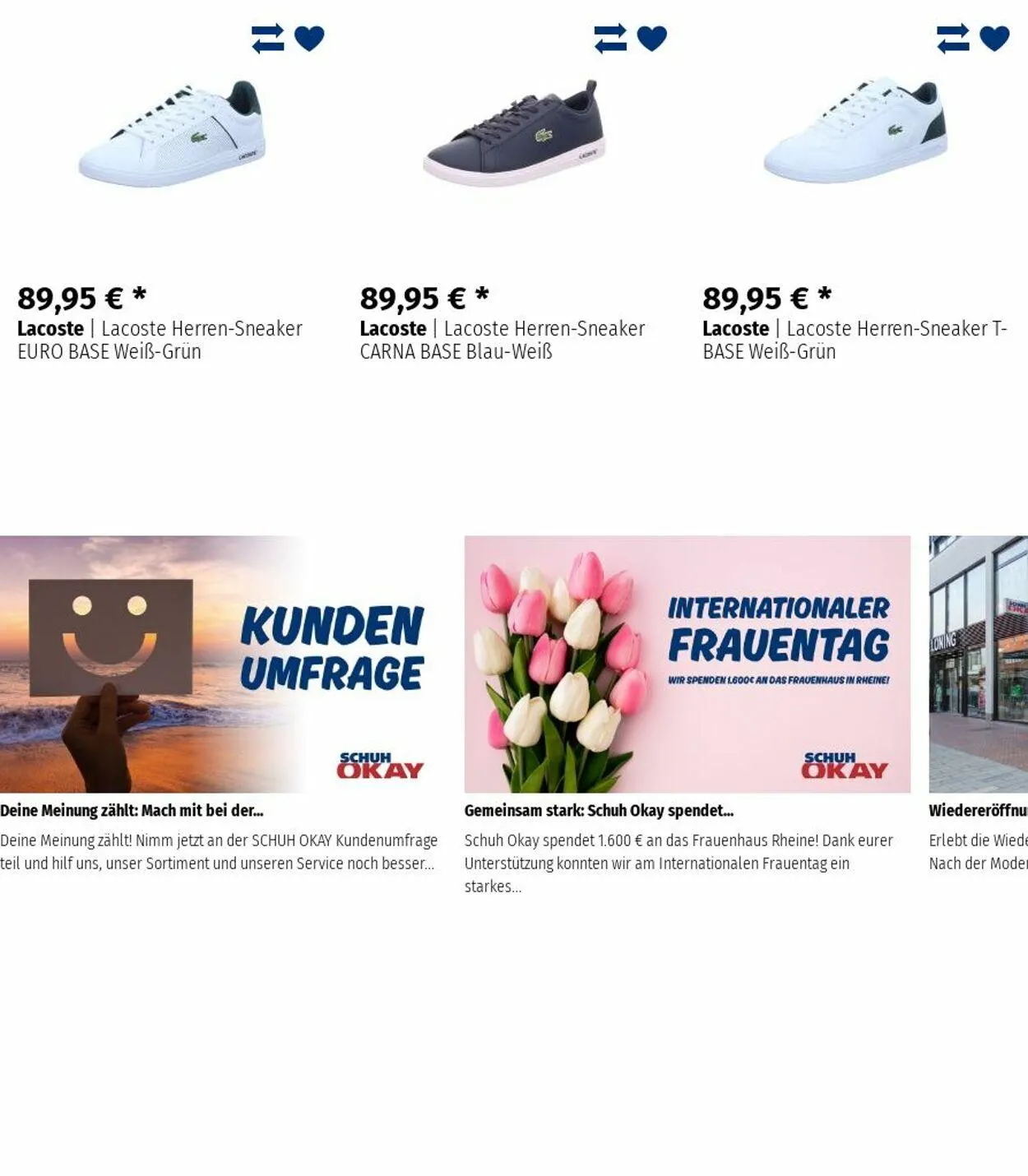 SCHUH OKAY Aktueller Prospekt von 31. März bis 9. April 2025 - Prospekt seite 86