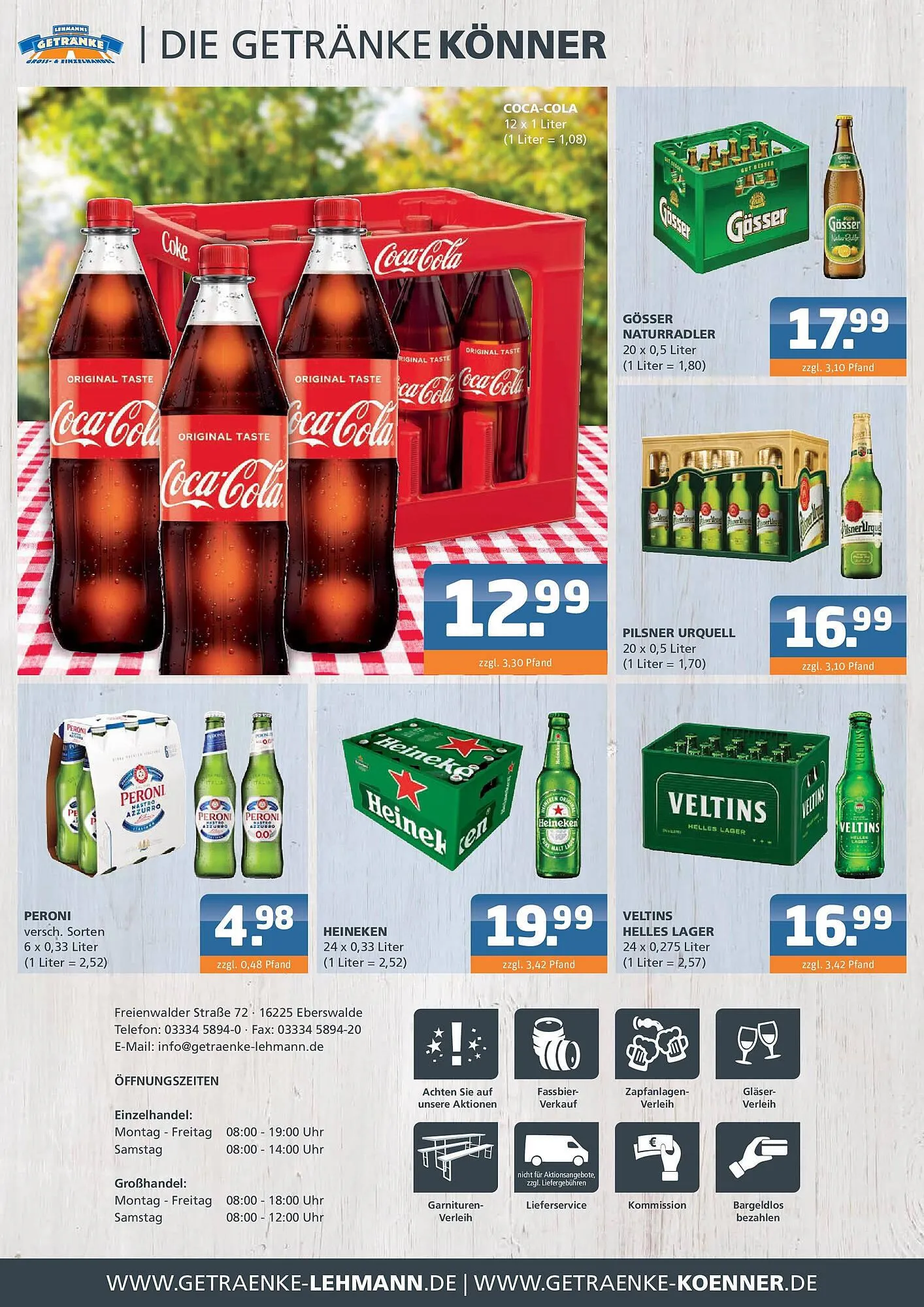 Getränke Lehmann Prospekt von 27. Juli bis 9. August 2025 - Prospekt seite 4