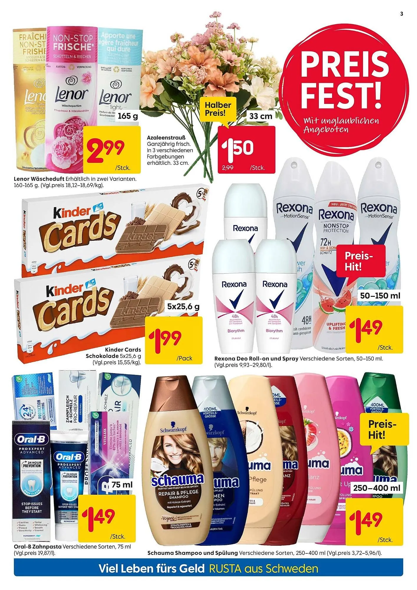 Rusta Prospekt von 31. Januar bis 6. Februar 2026 - Prospekt seite 3