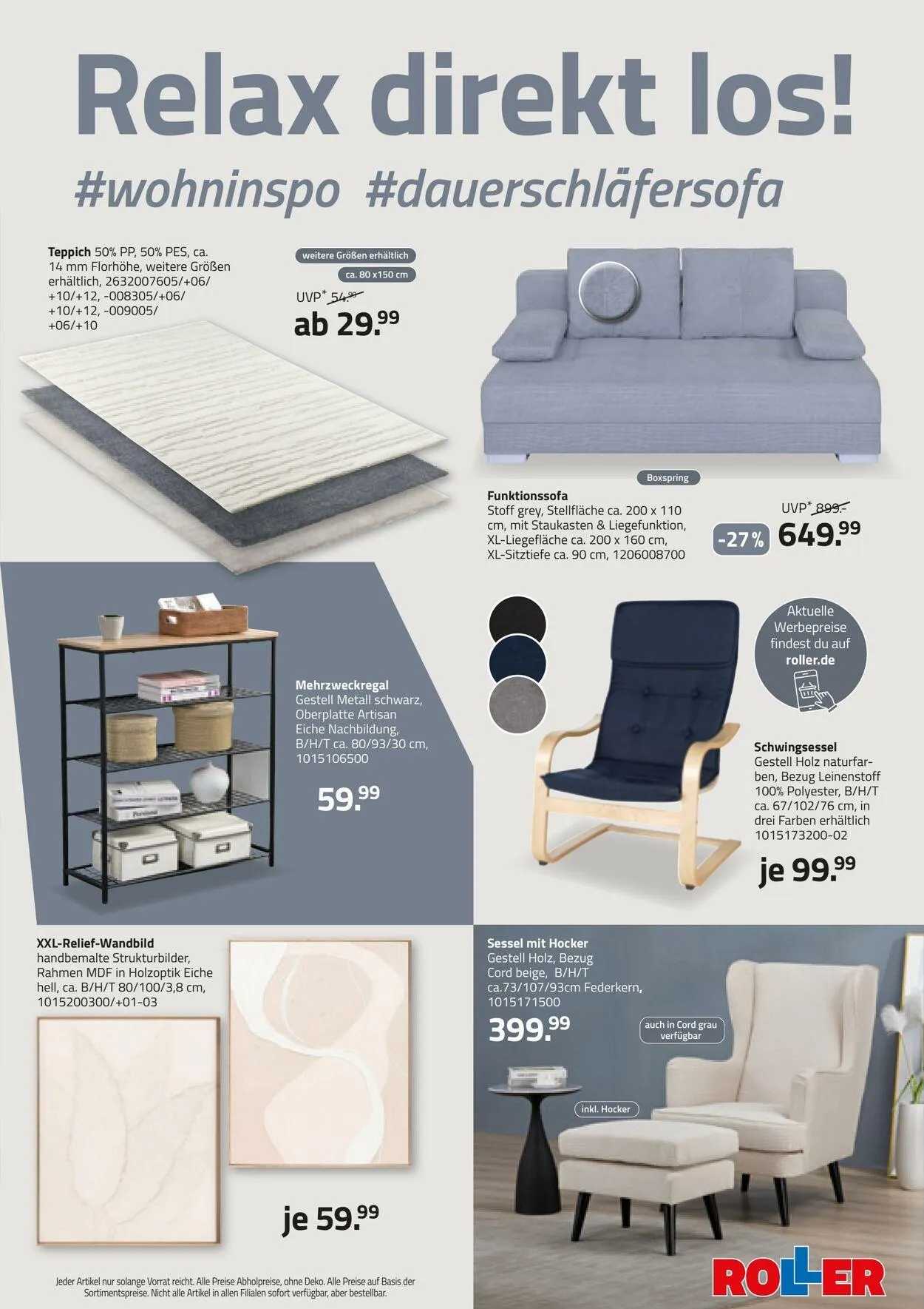 Roller Aktueller Prospekt von 4. August bis 18. August 2025 - Prospekt seite 5