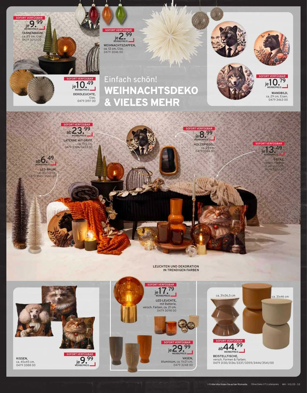 Möbel Heinrich Aktueller Prospekt von 17. November bis 7. Dezember 2025 - Prospekt seite 3