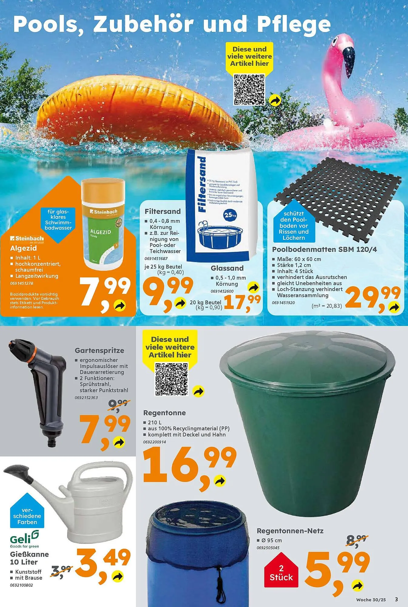 Globus Baumarkt Prospekt von 20. Juli bis 26. Juli 2025 - Prospekt seite 3